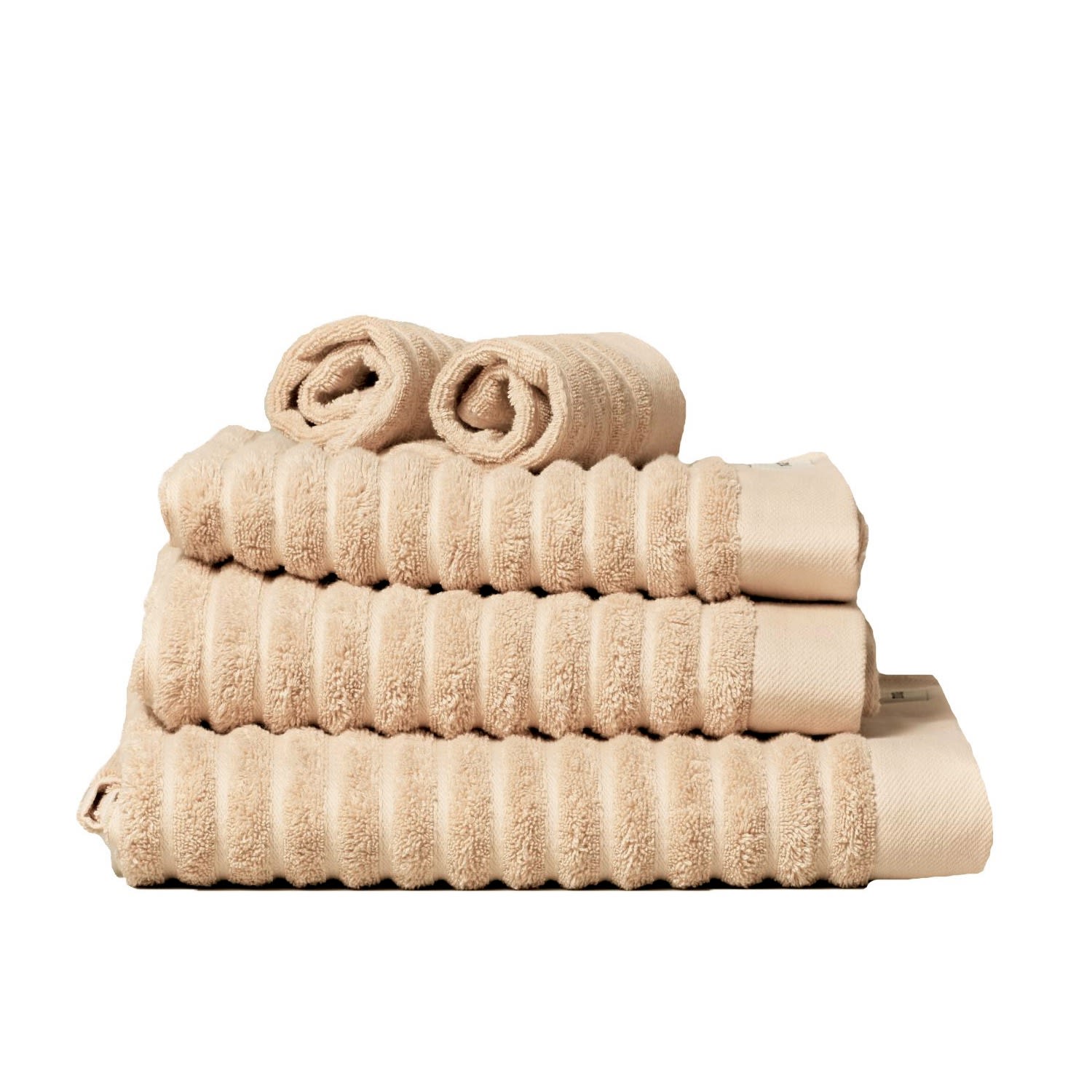 Misona Neutrals Organic Cotton Minimo Towel Set - Natural