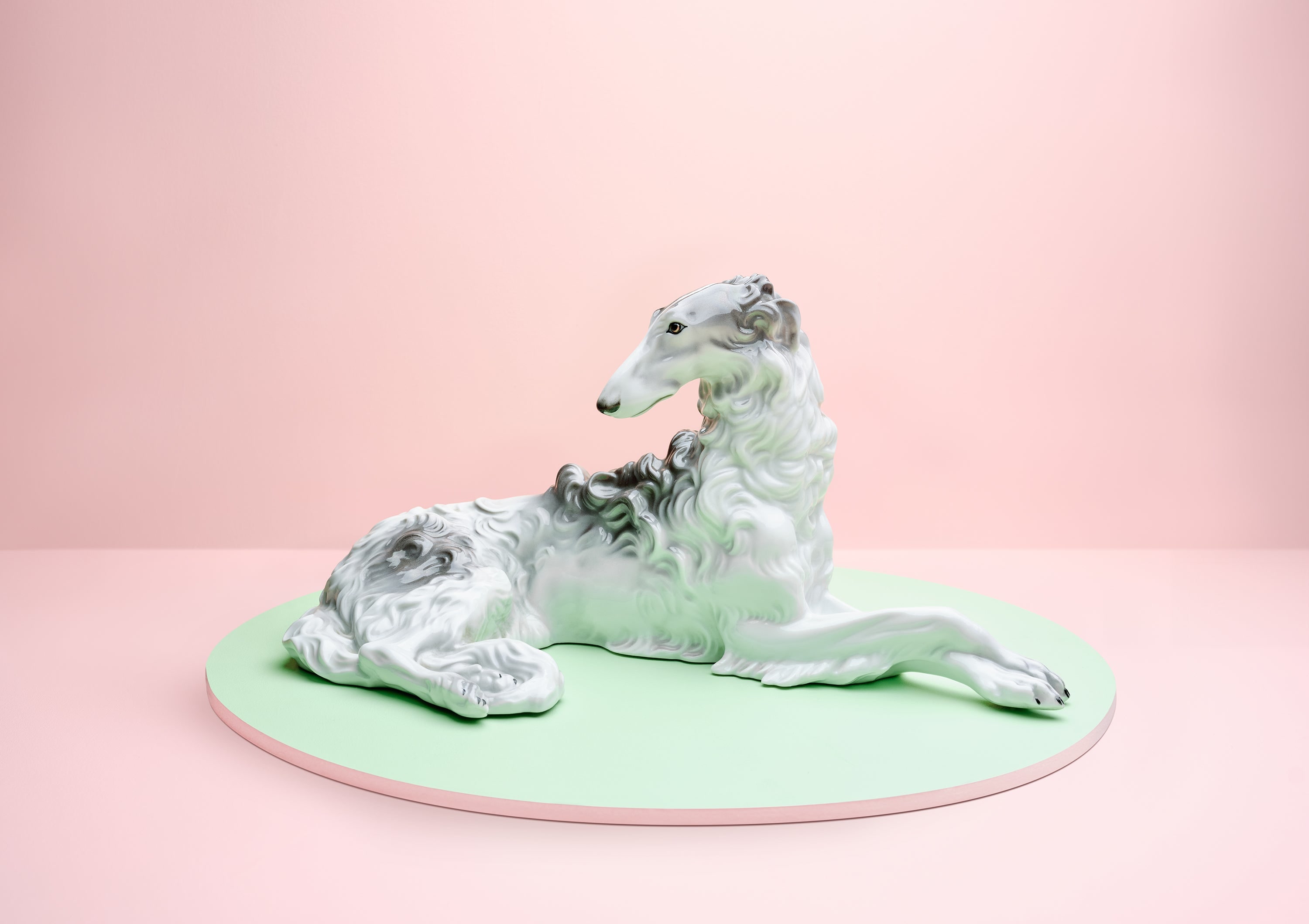 Ornament Art Green / Pink / Purple The Lounge Hound Giclée Photo Print