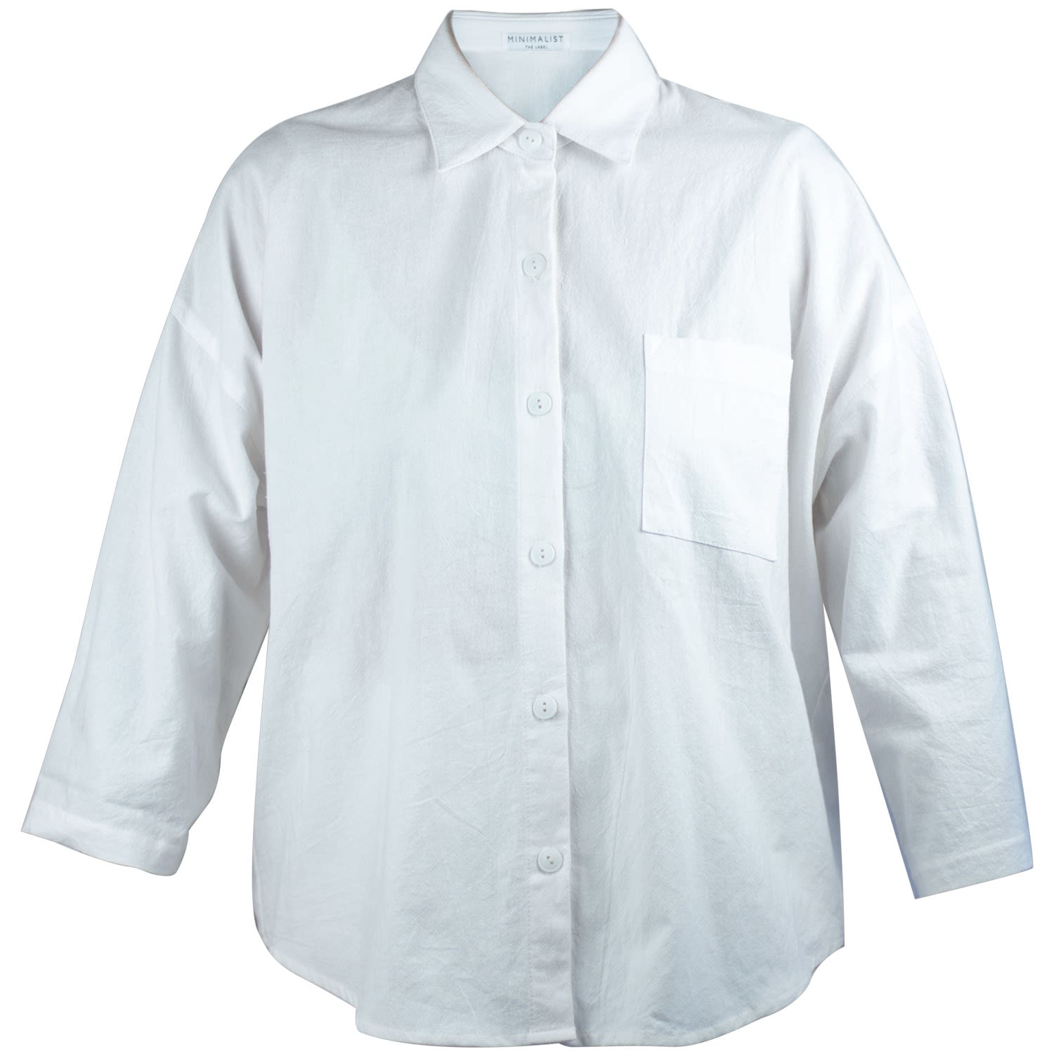 Women’s Drea Shirt White Medium Minimalist the Label