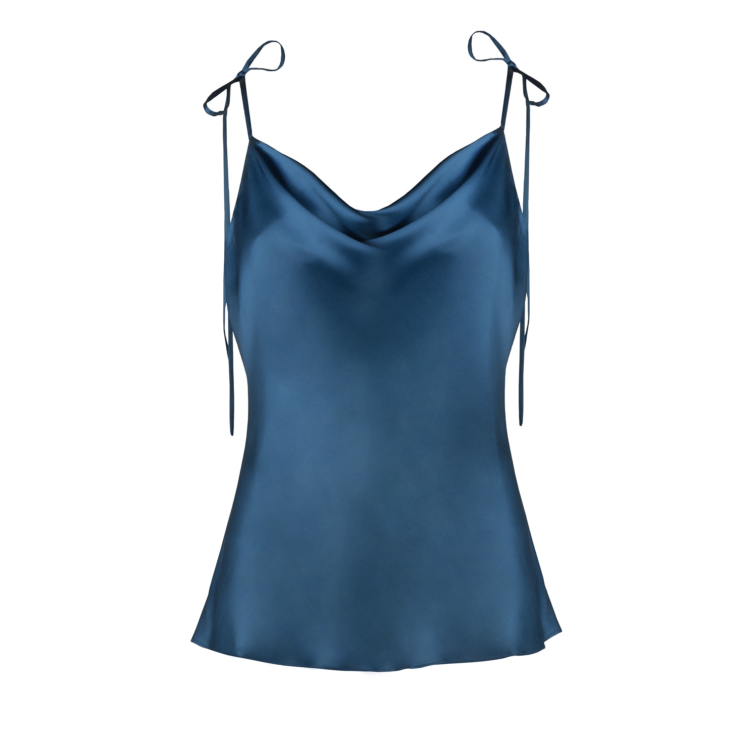 Women’s Uma Top, Color Deep Sea Blue S/M Sasha La Mer