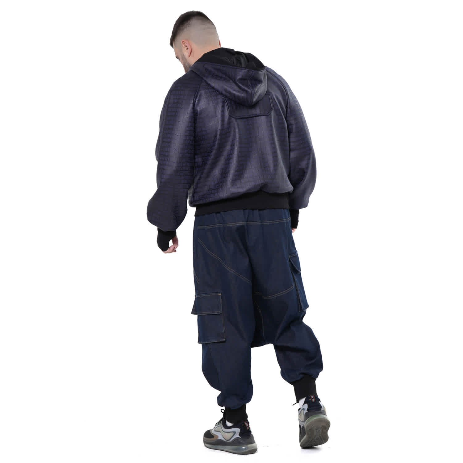 Men'S Drop Crotch Denim Pants | Metamorphoza | Wolf & Badger