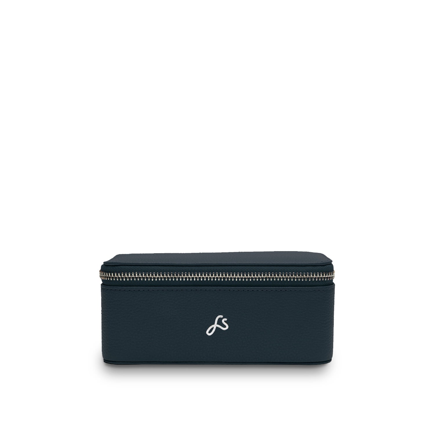 Fenella Smith Blue Navy Idris Valet Case In Blue