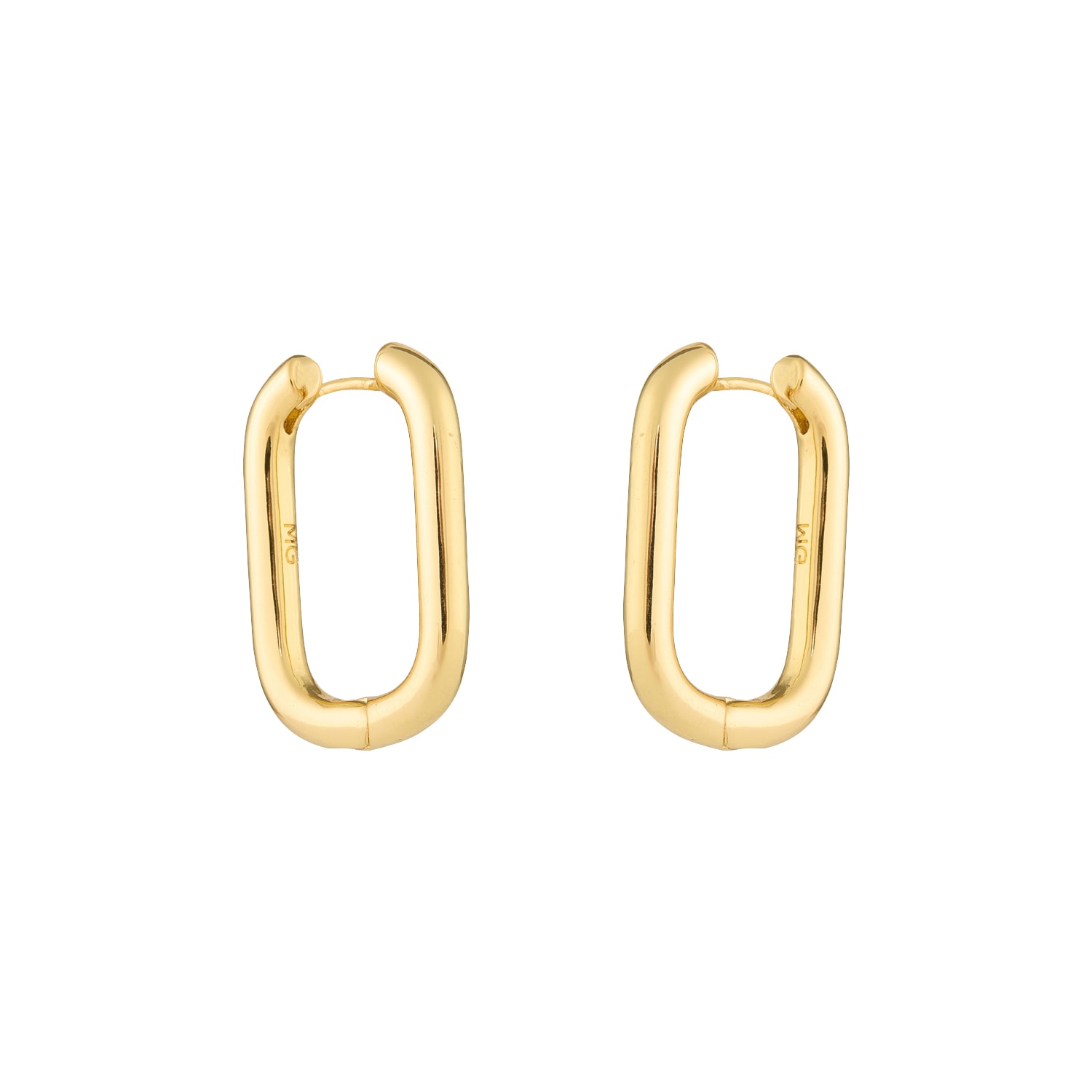 Women’s Gold Pia Hoops Mignonne Gavigan