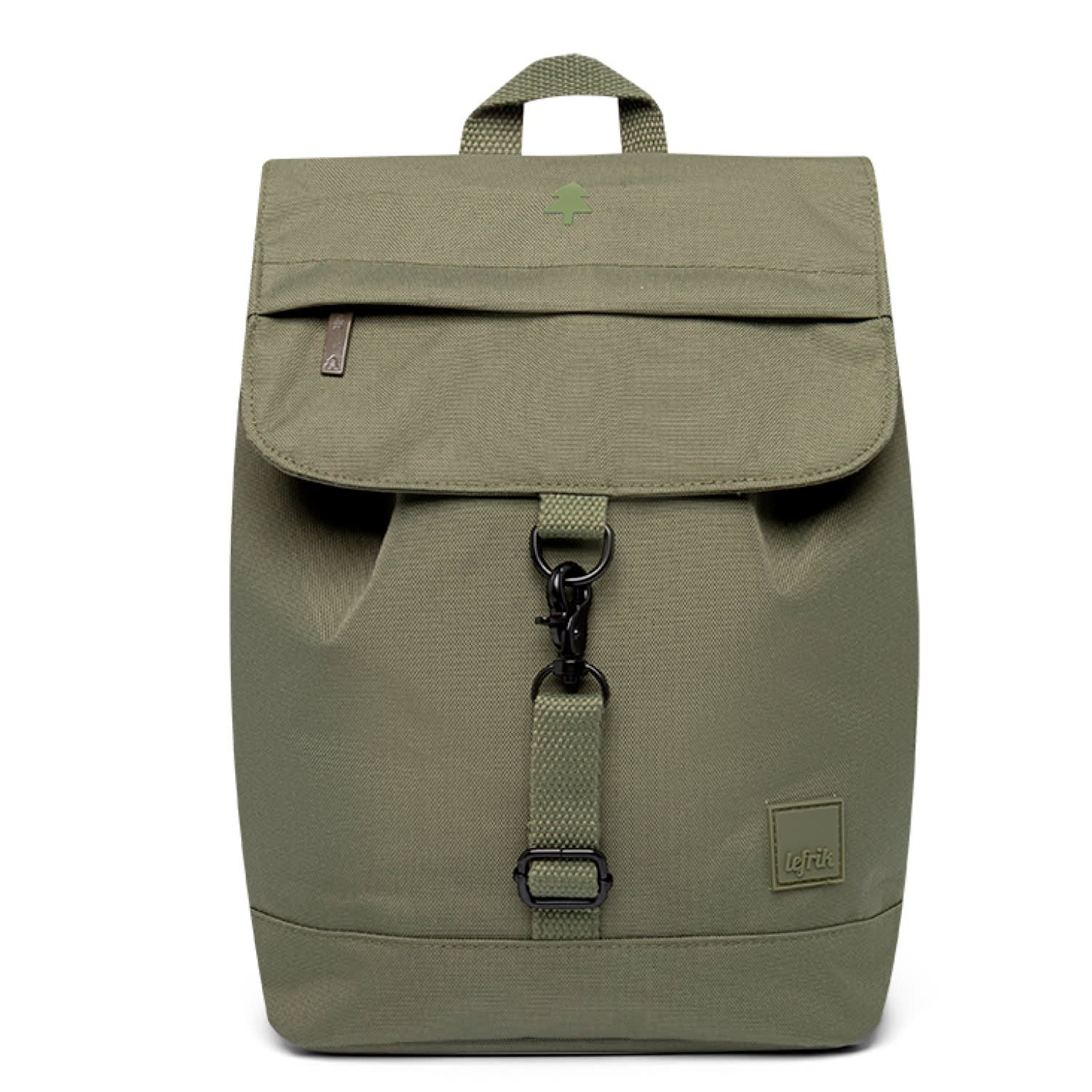 Lefrik Women's Green Scout Mini Backpack Olive In Green