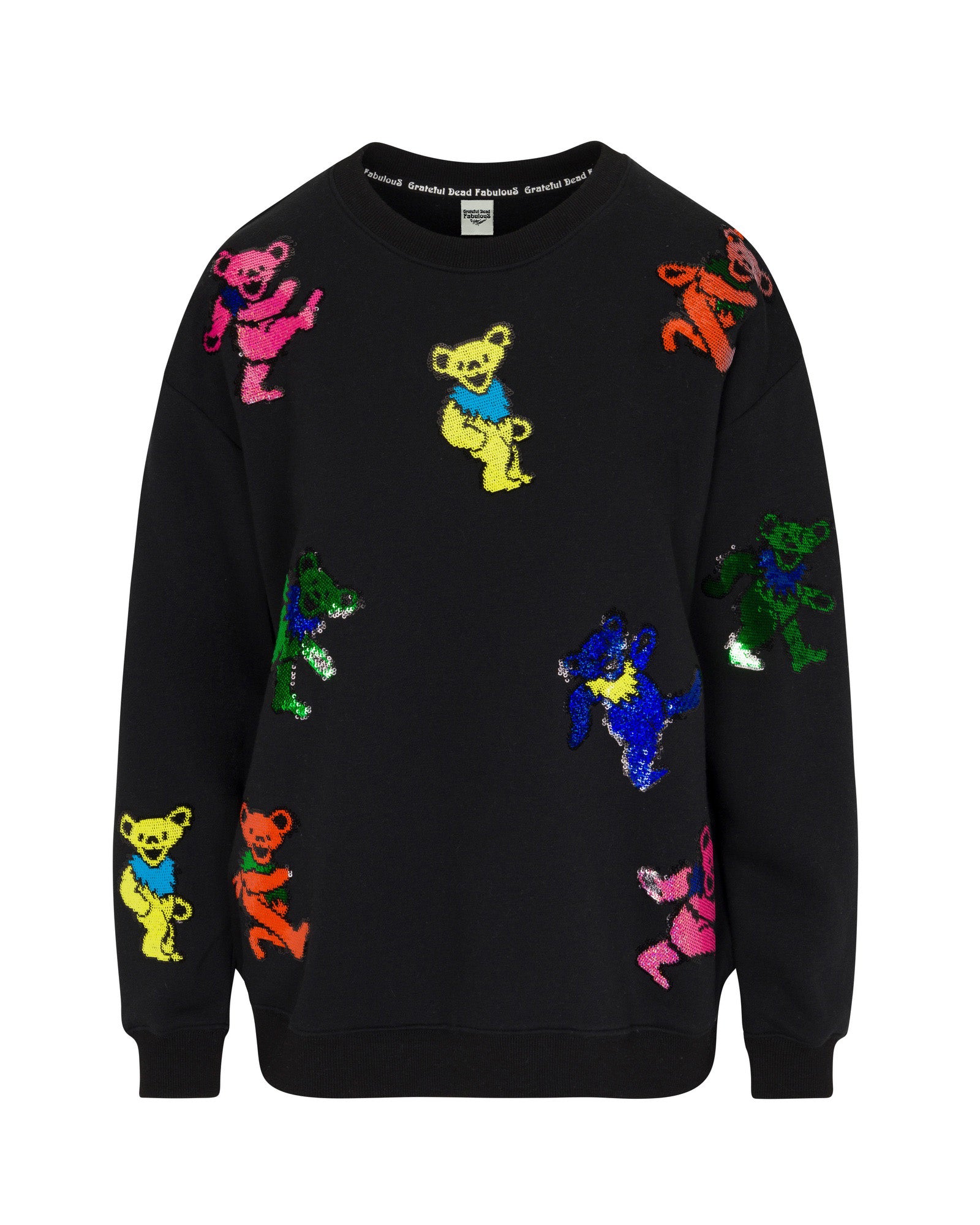 The Original Grateful Dead Dancing Bears Sequin Sweatshirt