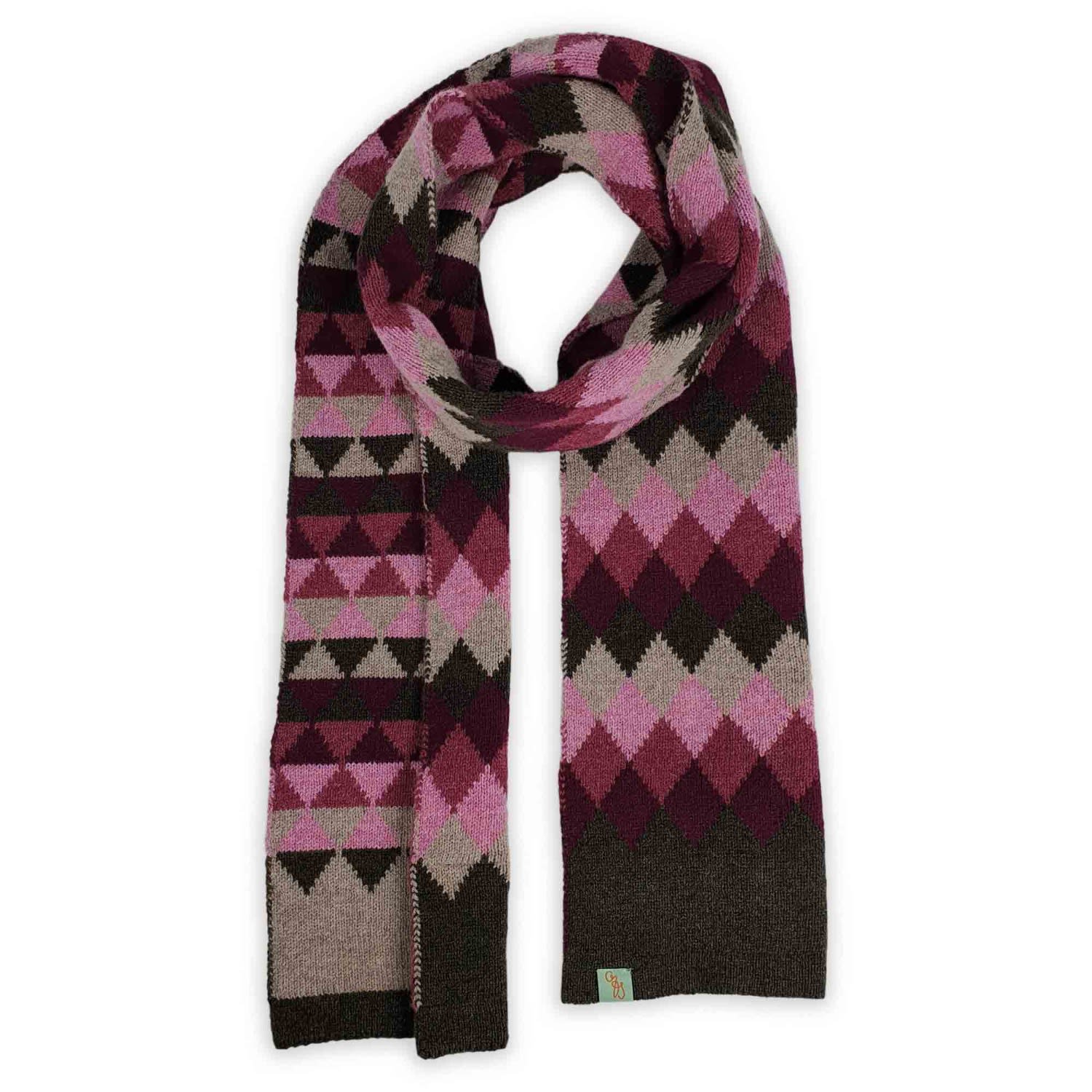 Women’s Scarves - Argylish - Acorn Brown Otto & Spike