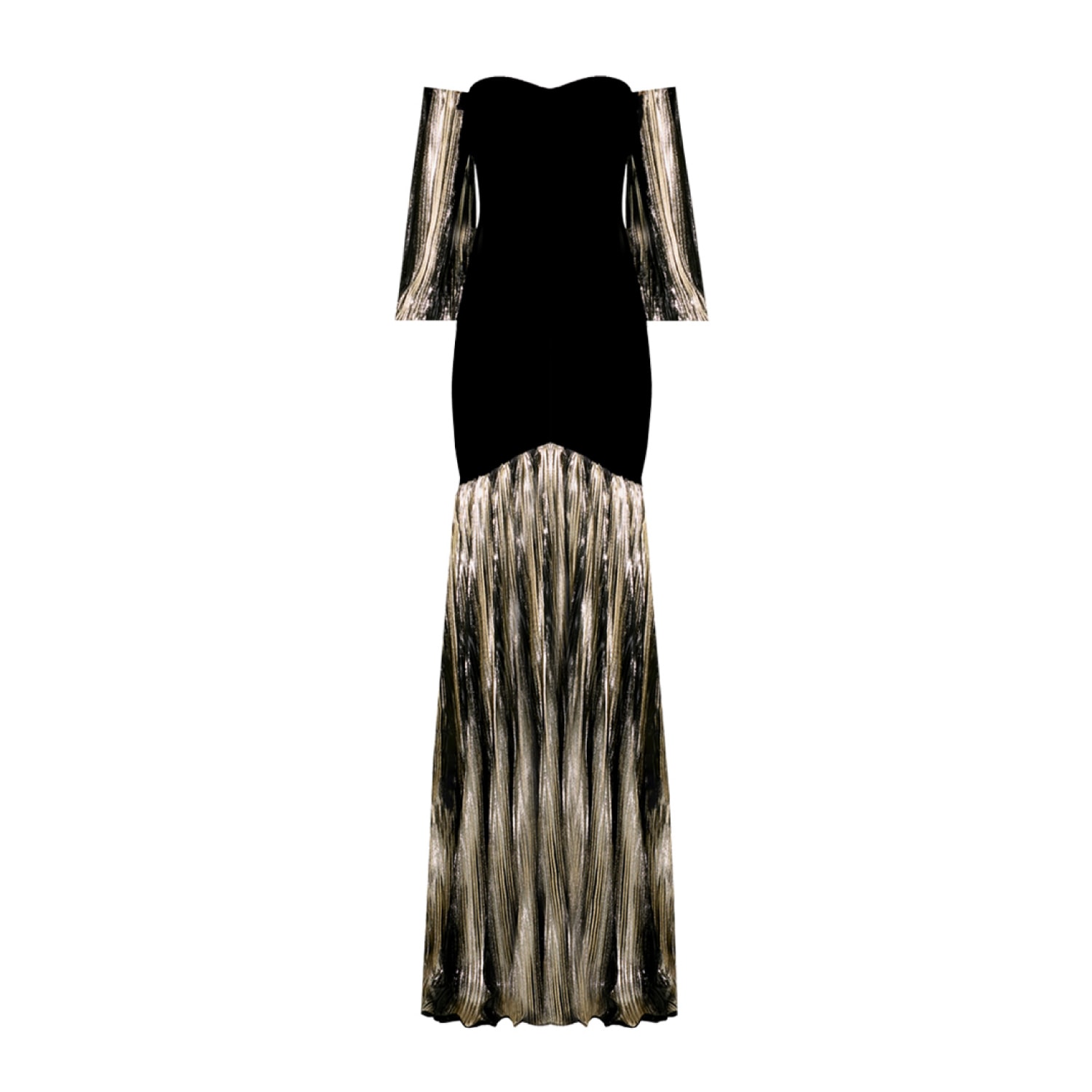 Nur Karaata Women's Gold Bastille Gown In Gold