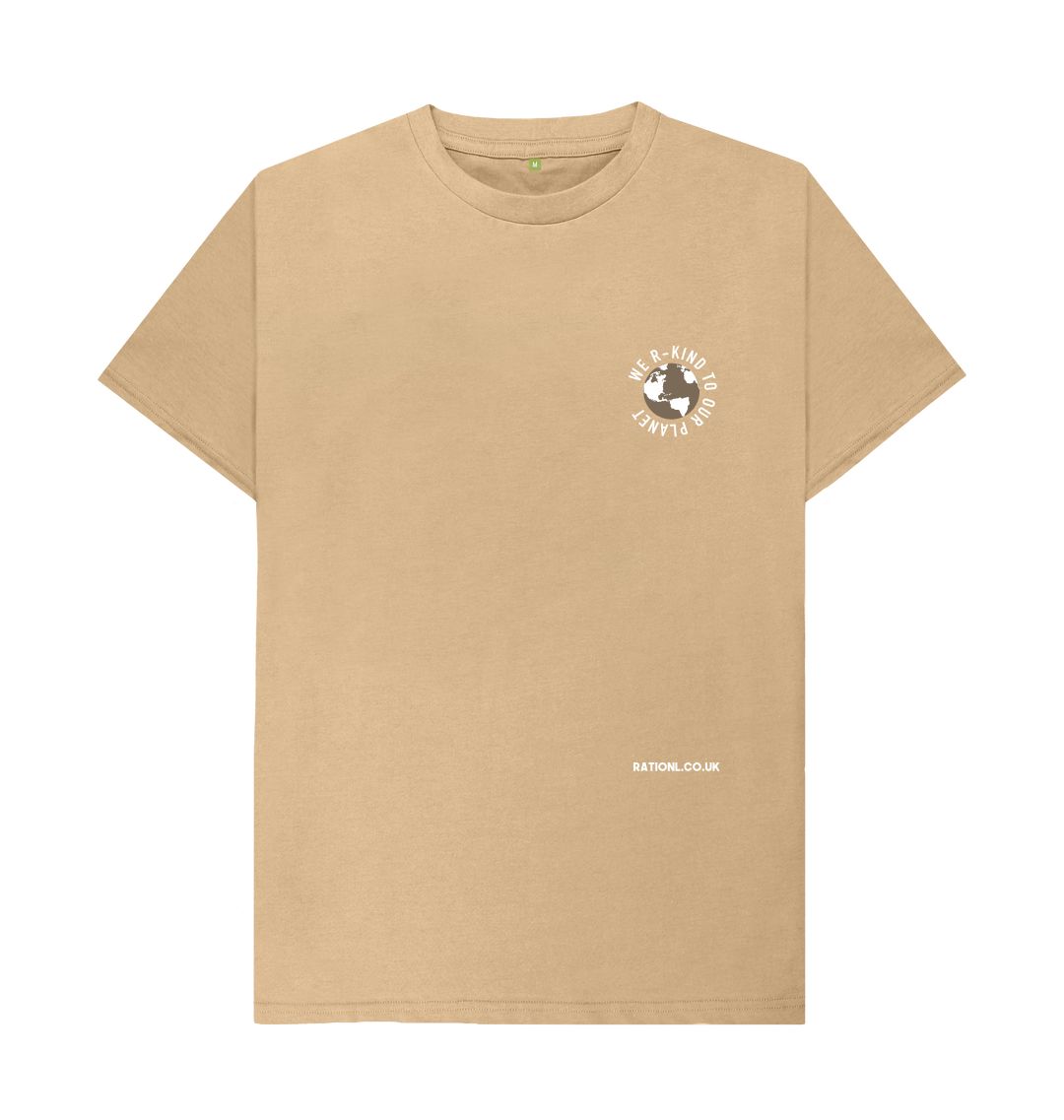 Men’s R Kind Organic T-Shirt - Neutrals Large Ration. l