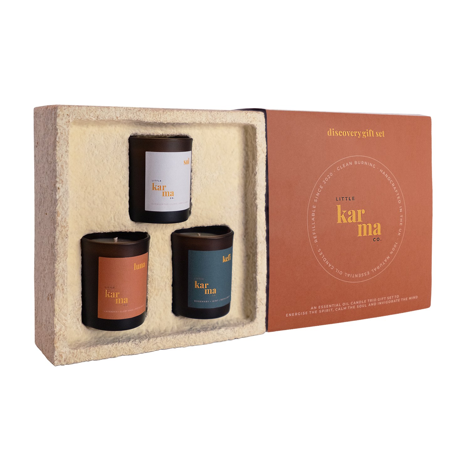 Discovery Set Scented Candle Gift Set Little Karma Co. Ltd