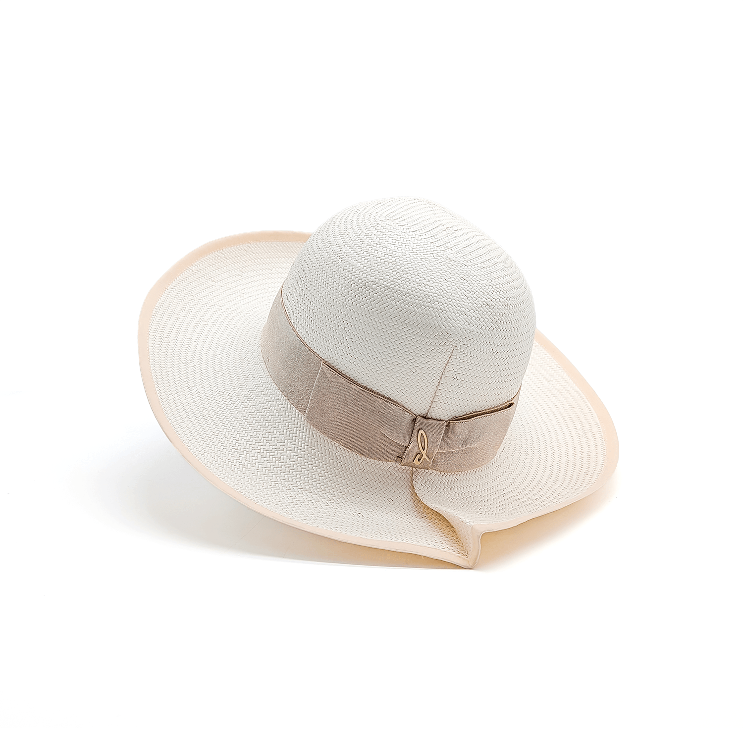 Women's White Japanese Papier Cloche Hat | 55Cm | Doria 1905