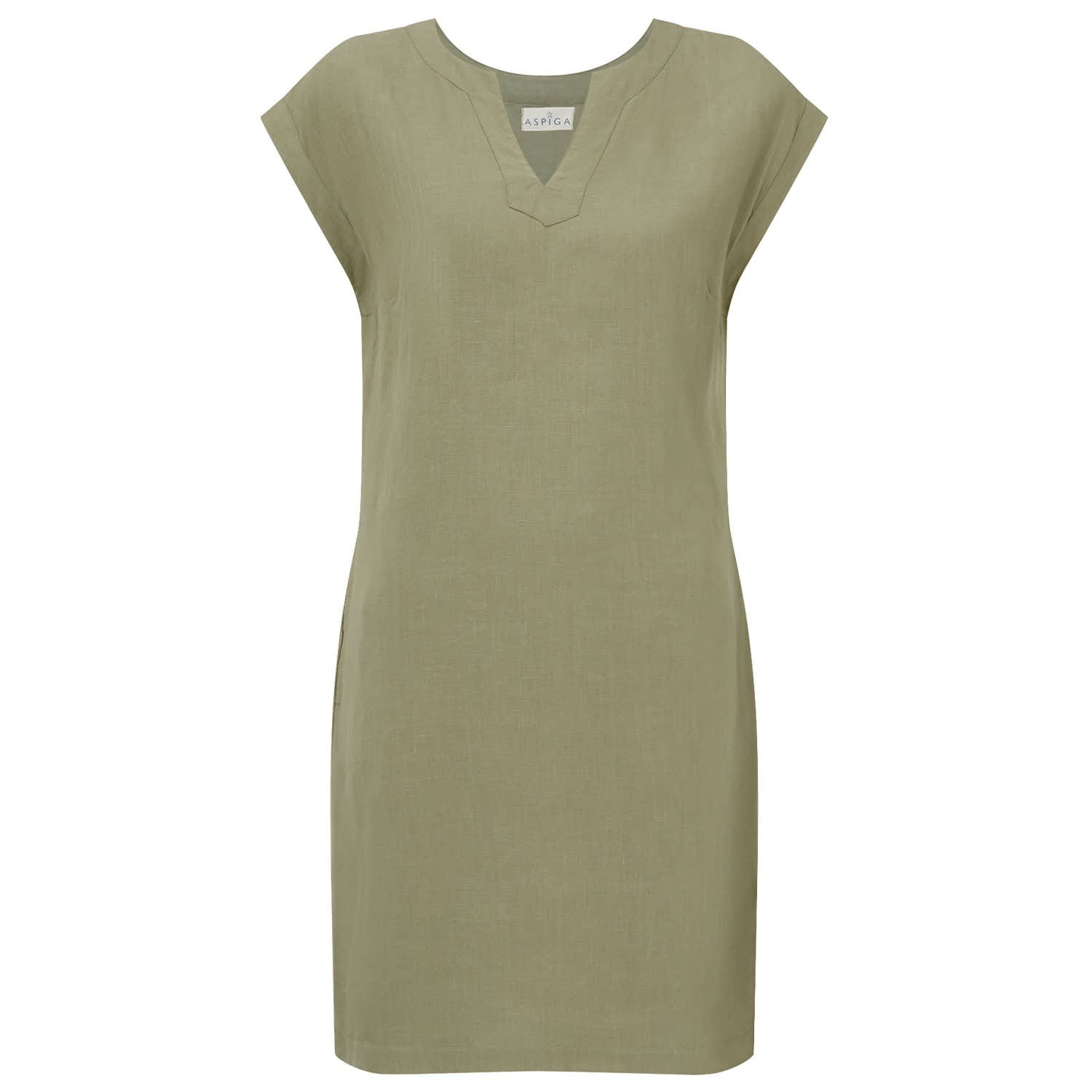 aspiga linen dress