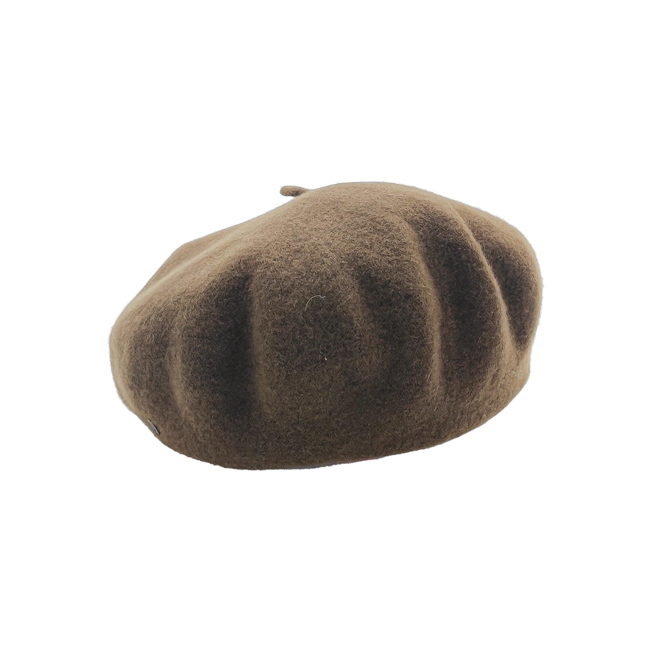 Doria 1905 Women's Brown Basque Wool Felt Cap In Brown