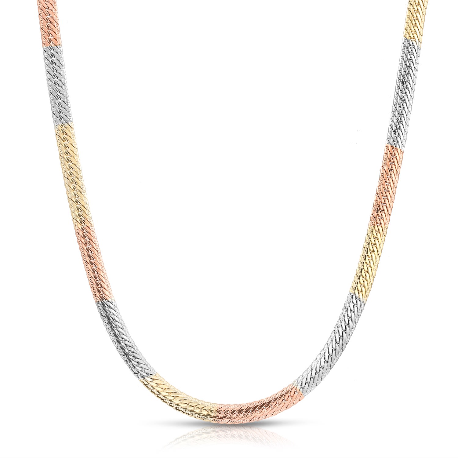 Women’s Aura Herringbone Necklace Glamrocks Jewelry