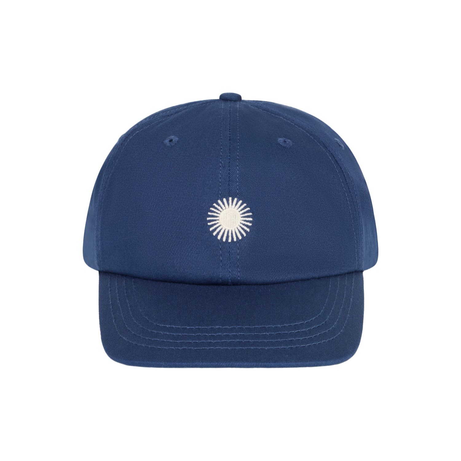 Thinking Mu Men's Blue Navy Contrast Chris Cap In Blue