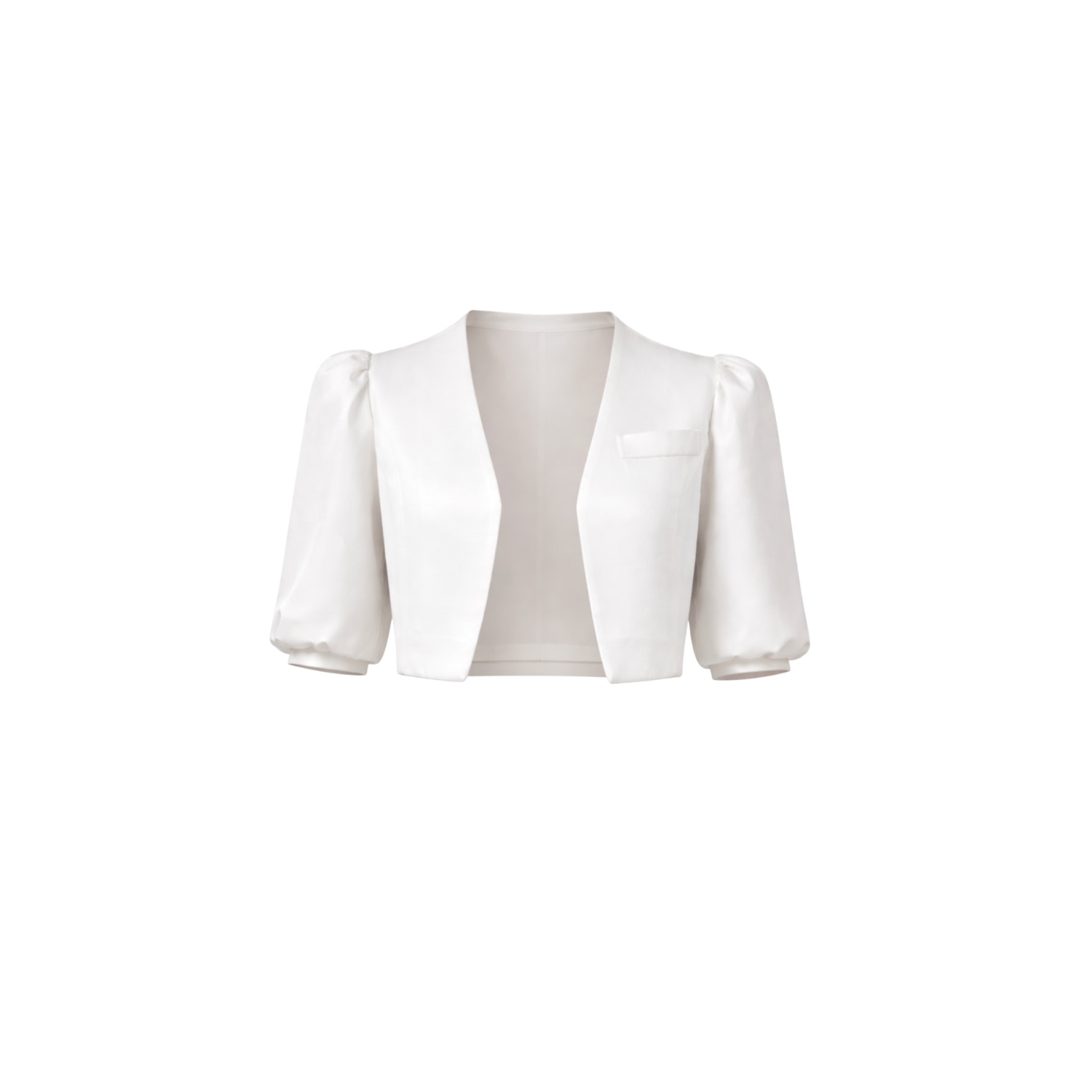Women's The Palazzo Jacket - White | Medium | Lumina Eligma