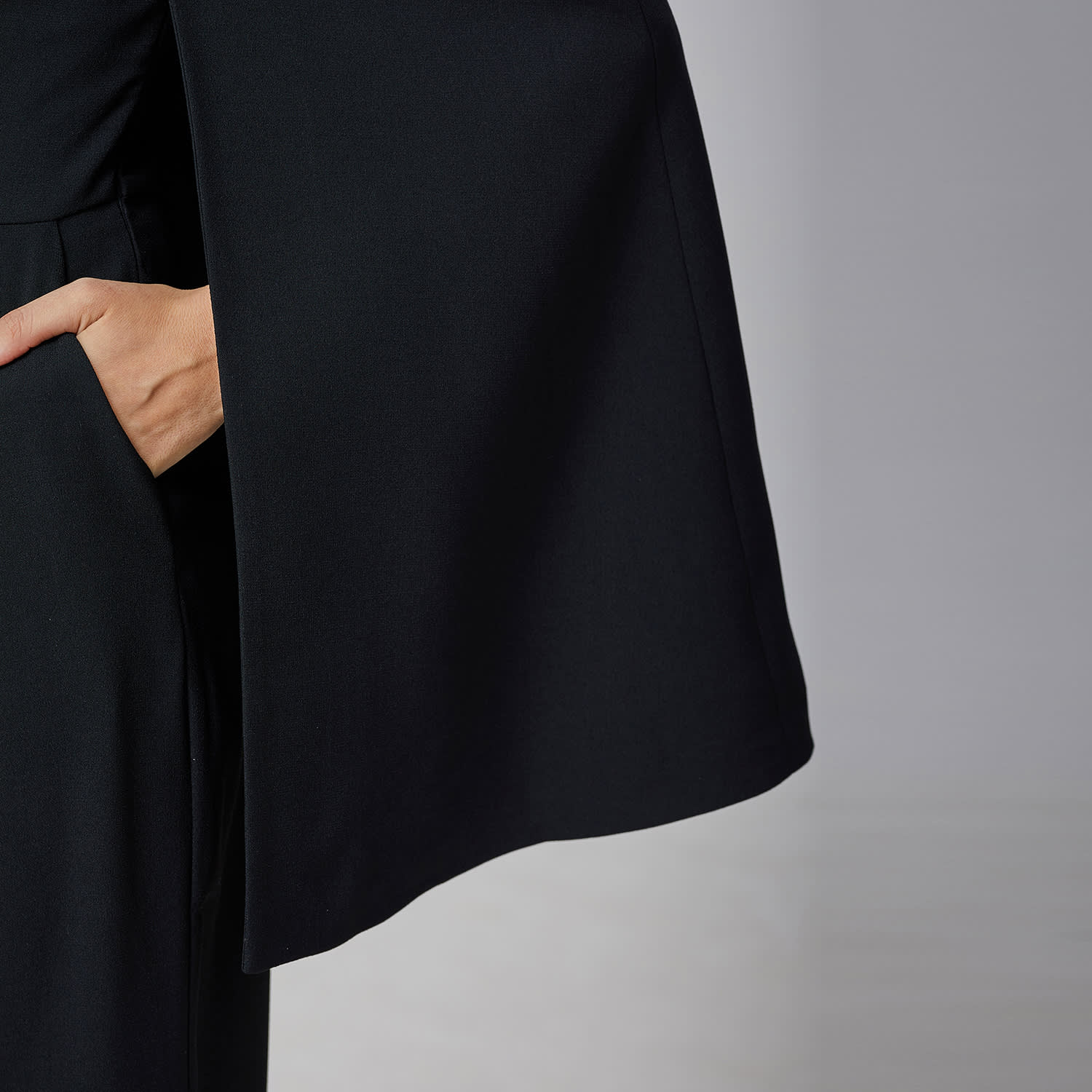 Black evening cape shop
