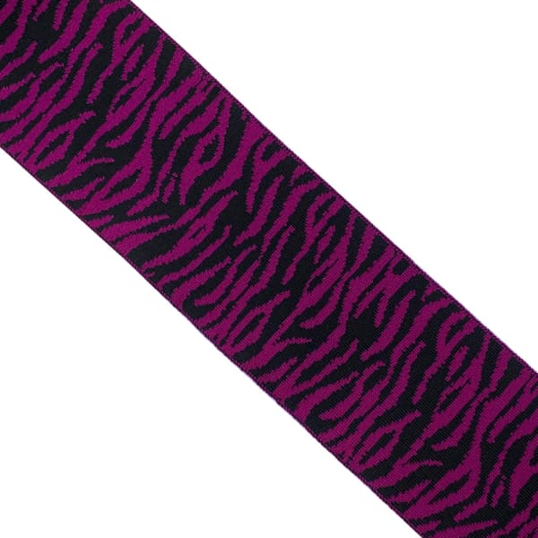 Ingmarson Tiger Wool & Cashmere Scarf Purple In Cashmere