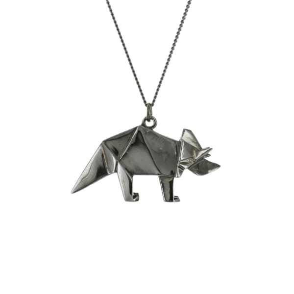Gucci Triceartop Necklace Gun Metal In Triceartop