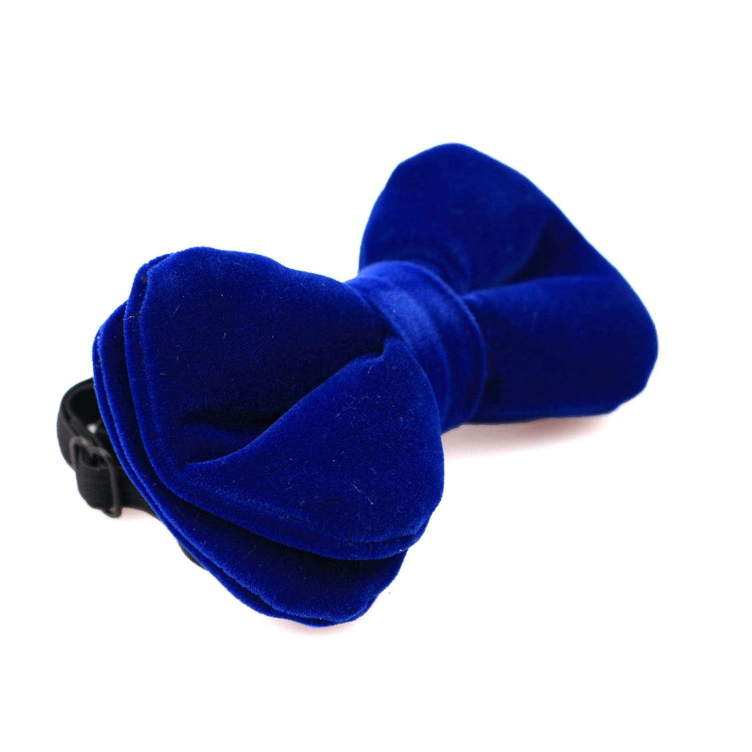 Men’s Velvet Pretied Bow Tie - Royal Blue David Wej