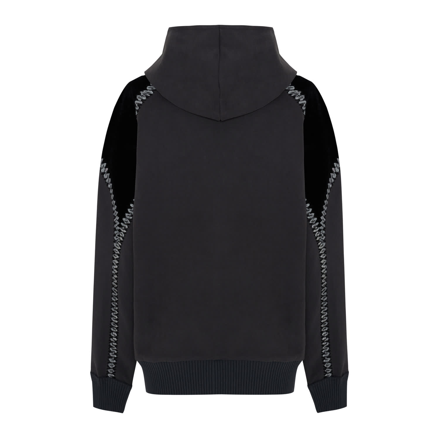 gajess Clay Zip Up Hoodie 黒 Clay Zip Up Hoodie | Gajess