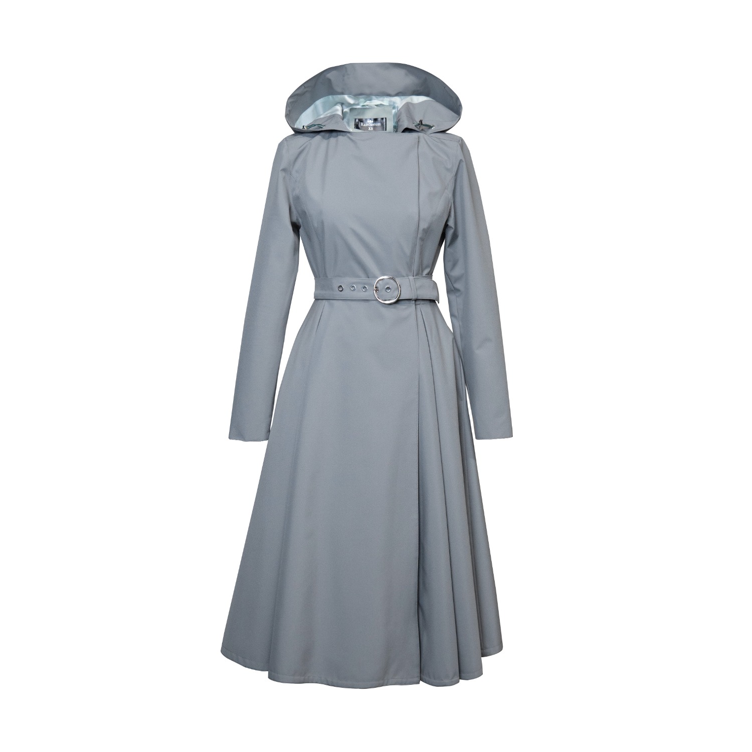【melt the lady】wide trench coat / gray melt the lady】wide trench coat / gray Silver Metallic