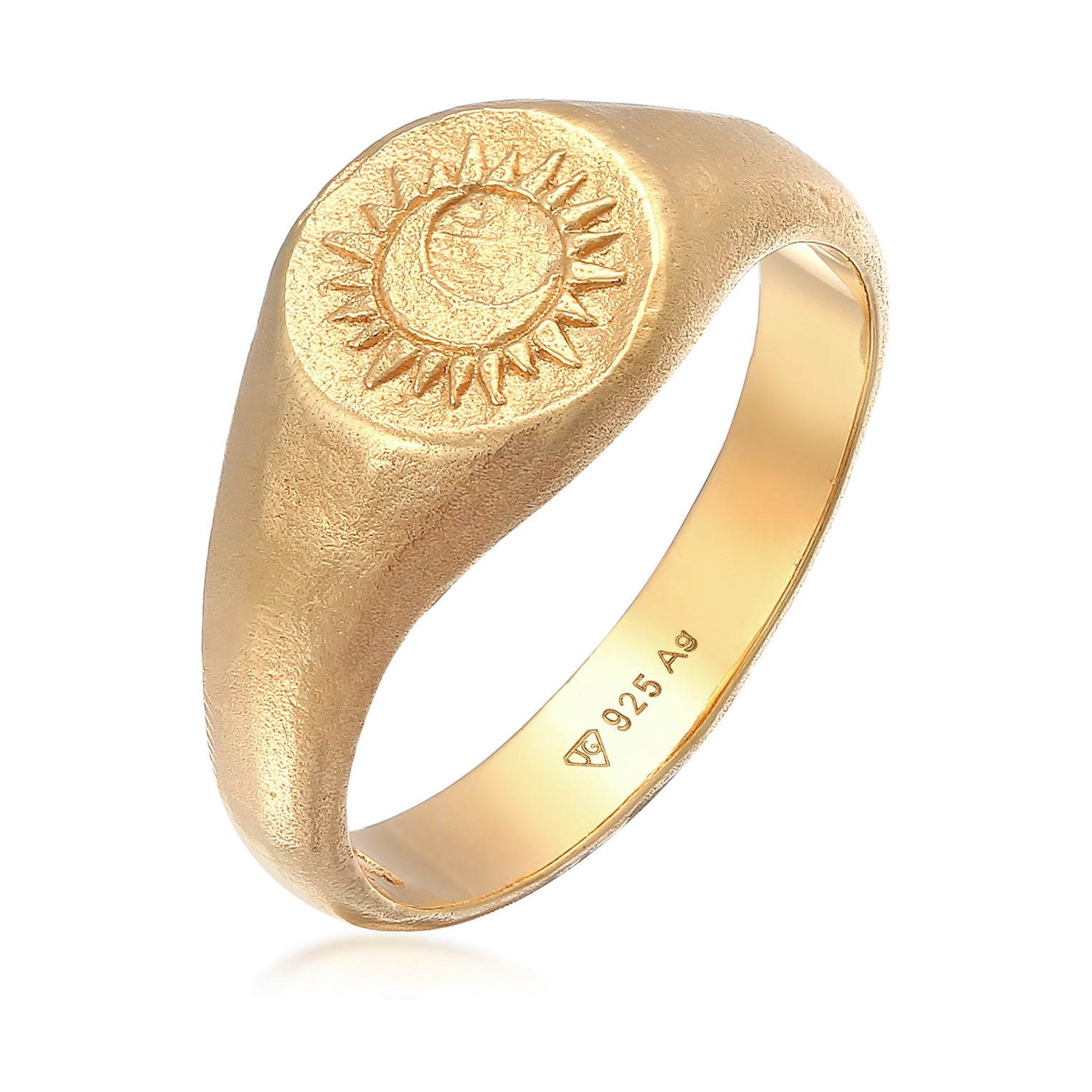 Men’s The Sacred Sun Ring - Gold Haze & Glory