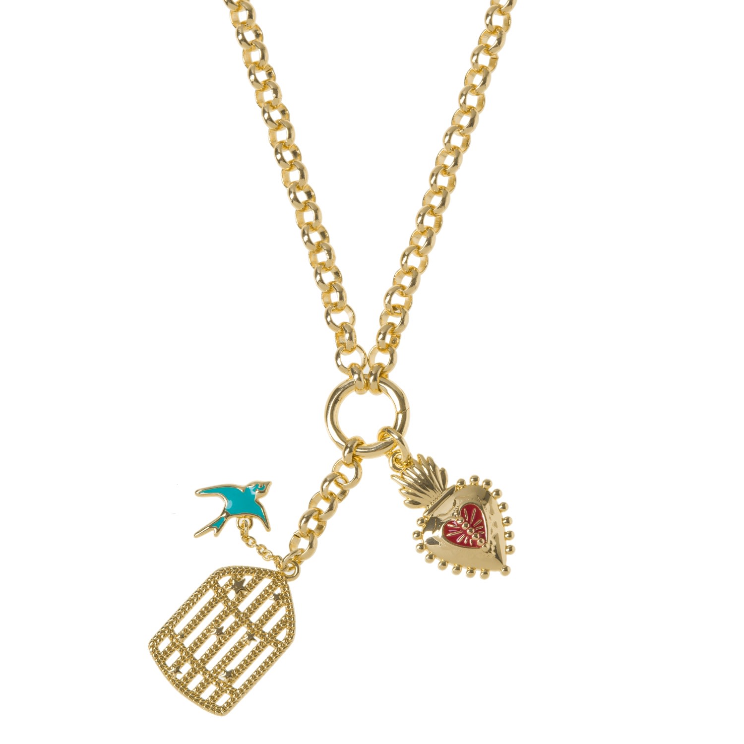 Women’s Gold Talisman Creative Necklace Patroula Jewellery