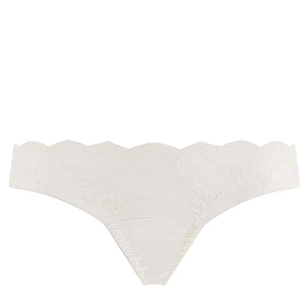 Sophia Ivory Lace High Waisted Knickers - Katherine Hamilton