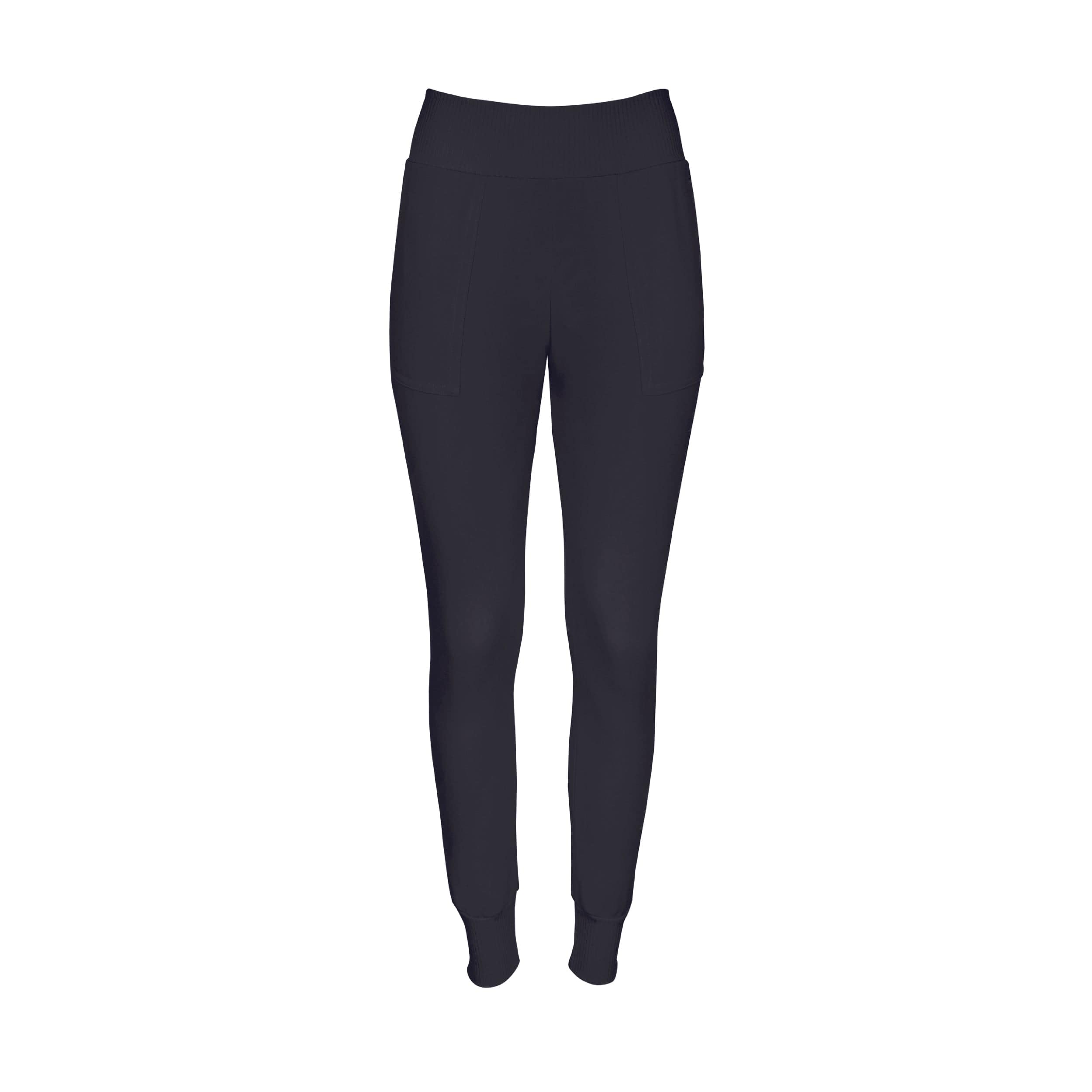 Lezat Women's Ultimate Comfort Slim Jogger Pant - Black In Blue
