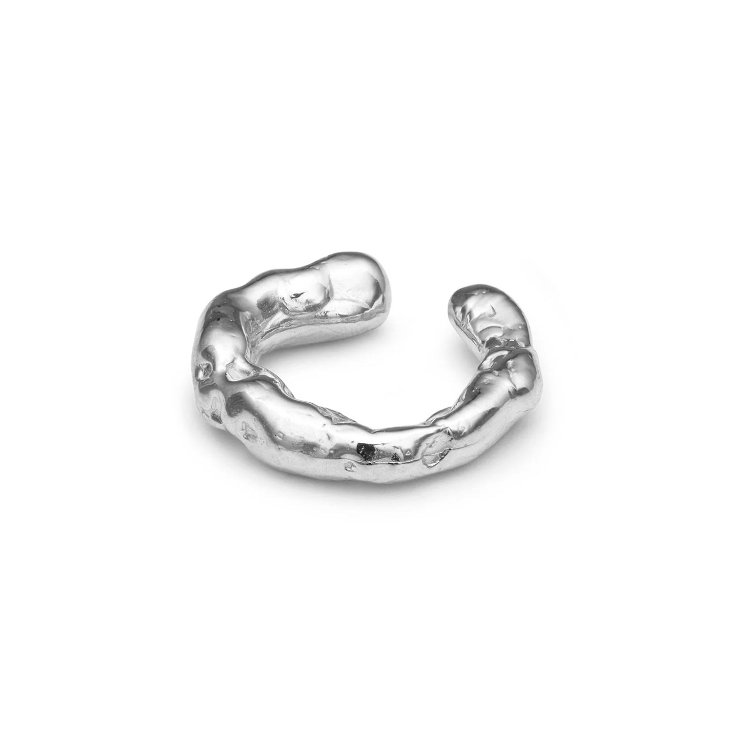 Eva Remenyi Women's Talisman Ear Cuff Silver In White