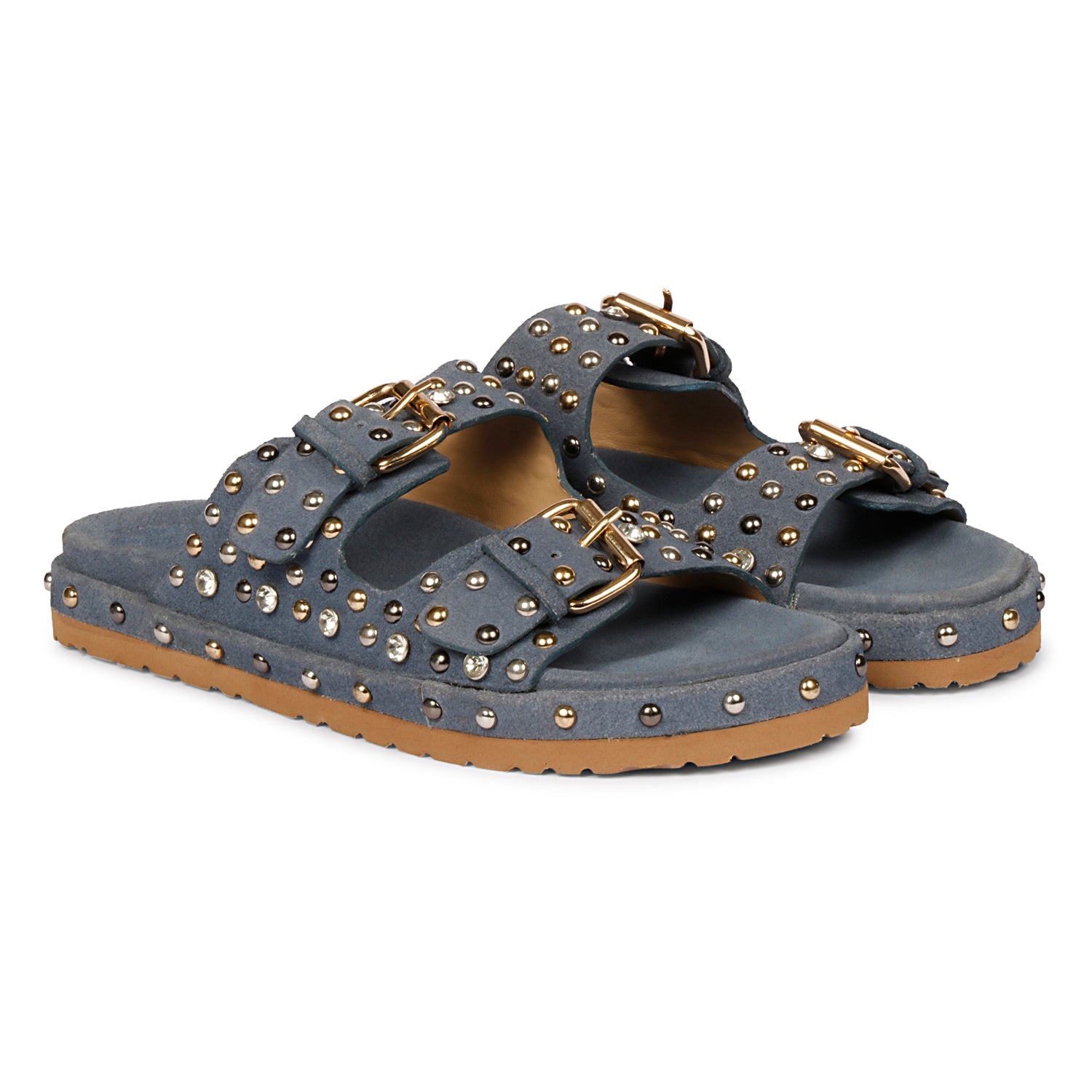 Women’s Chloe Denim Sandals 6 Uk Saint G