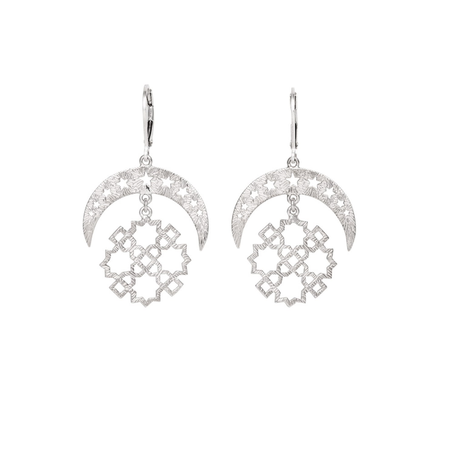 Women’s Essaouira Earrings Silver Zoe and Morgan