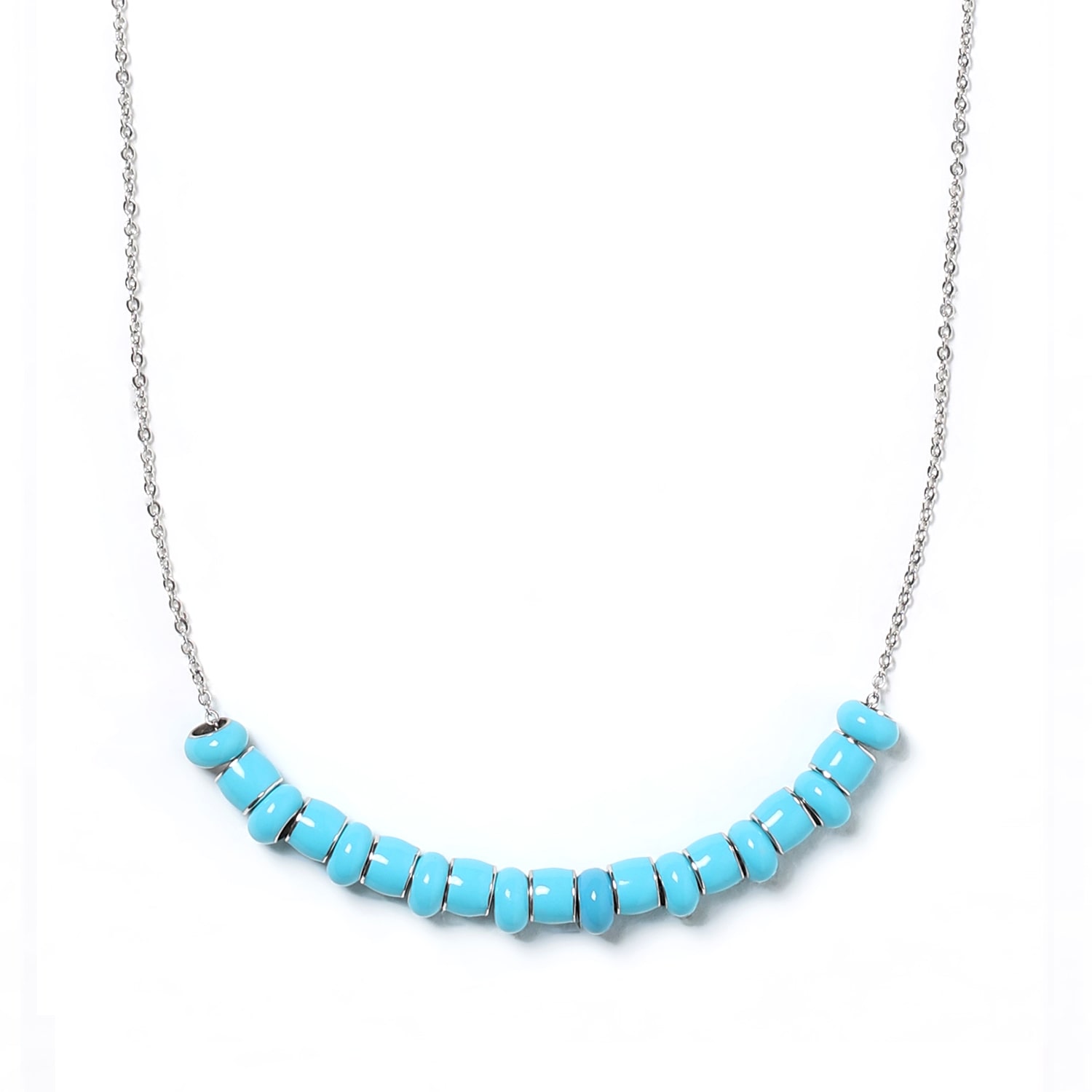 Pinnole Women's Blue All Celeste Necklace