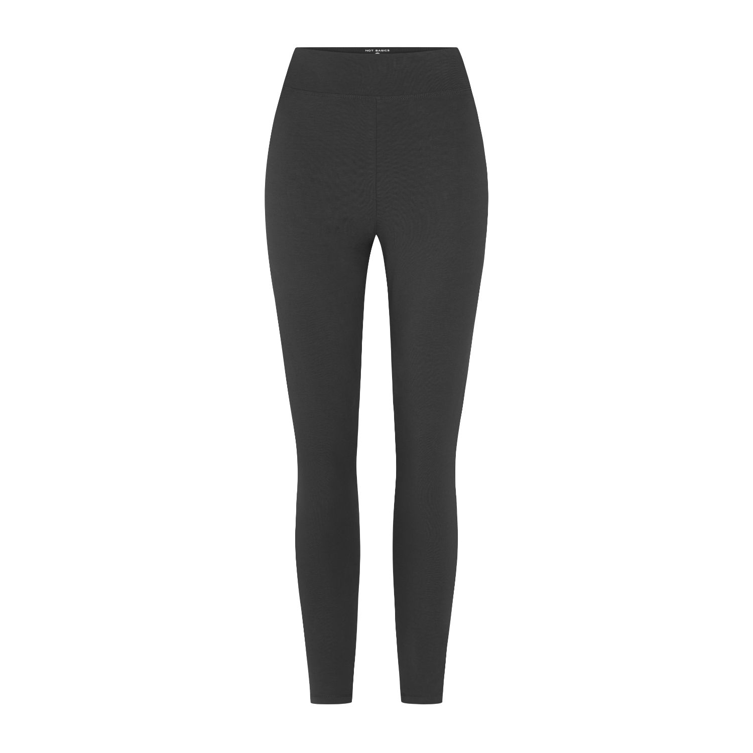 Not Basics Women's Grey Organic Cotton Leggings, Charcoal In Grey