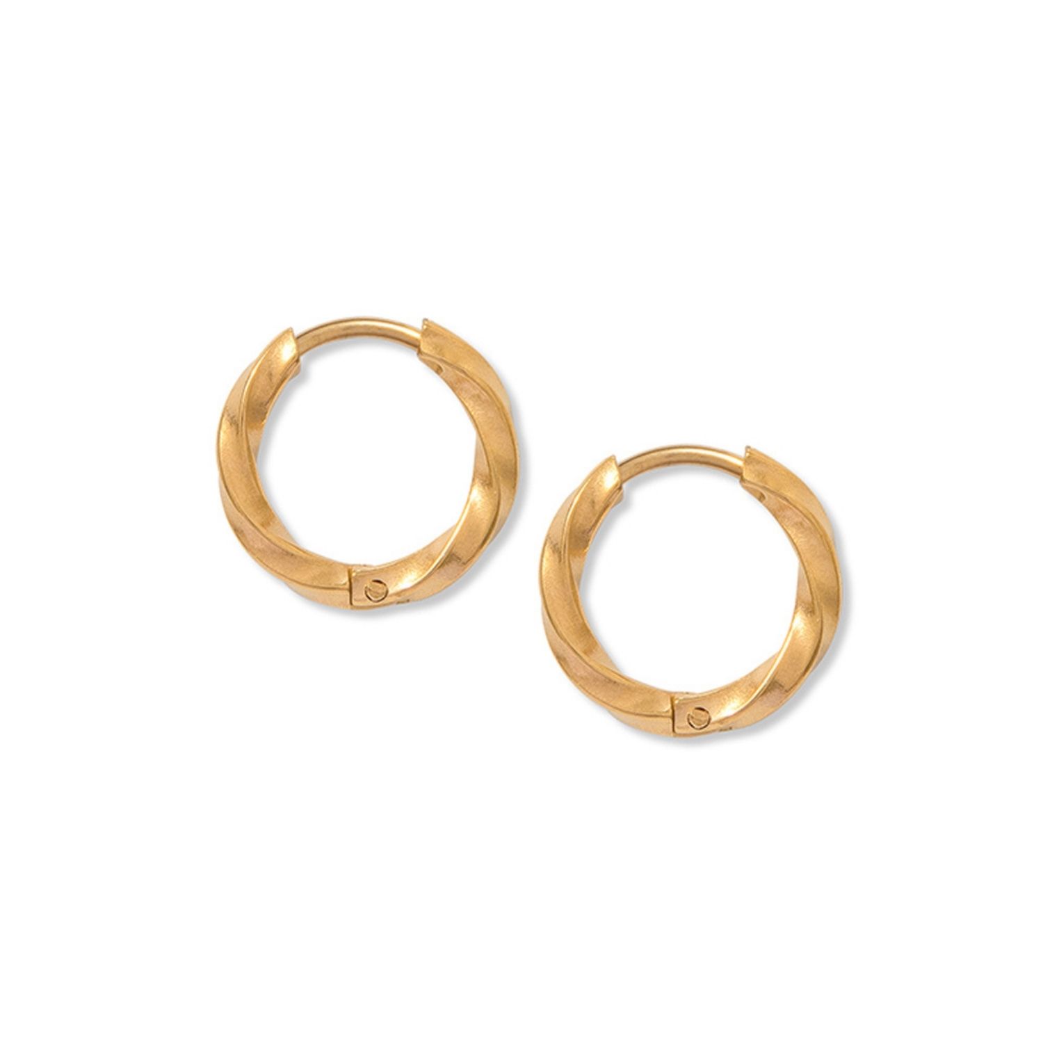 A Weathered Penny Women's Gold Bay Hoops In Gold