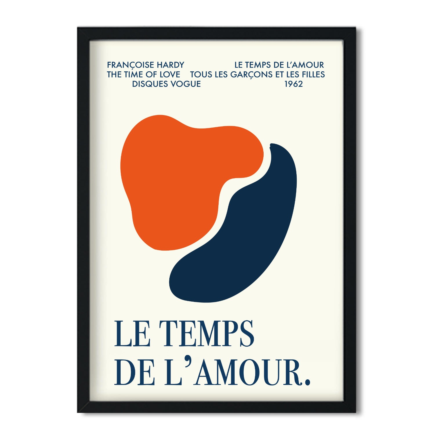 The Time Of Love French Retro Gicle Art Print A3 297 X 420Mm Fanclub