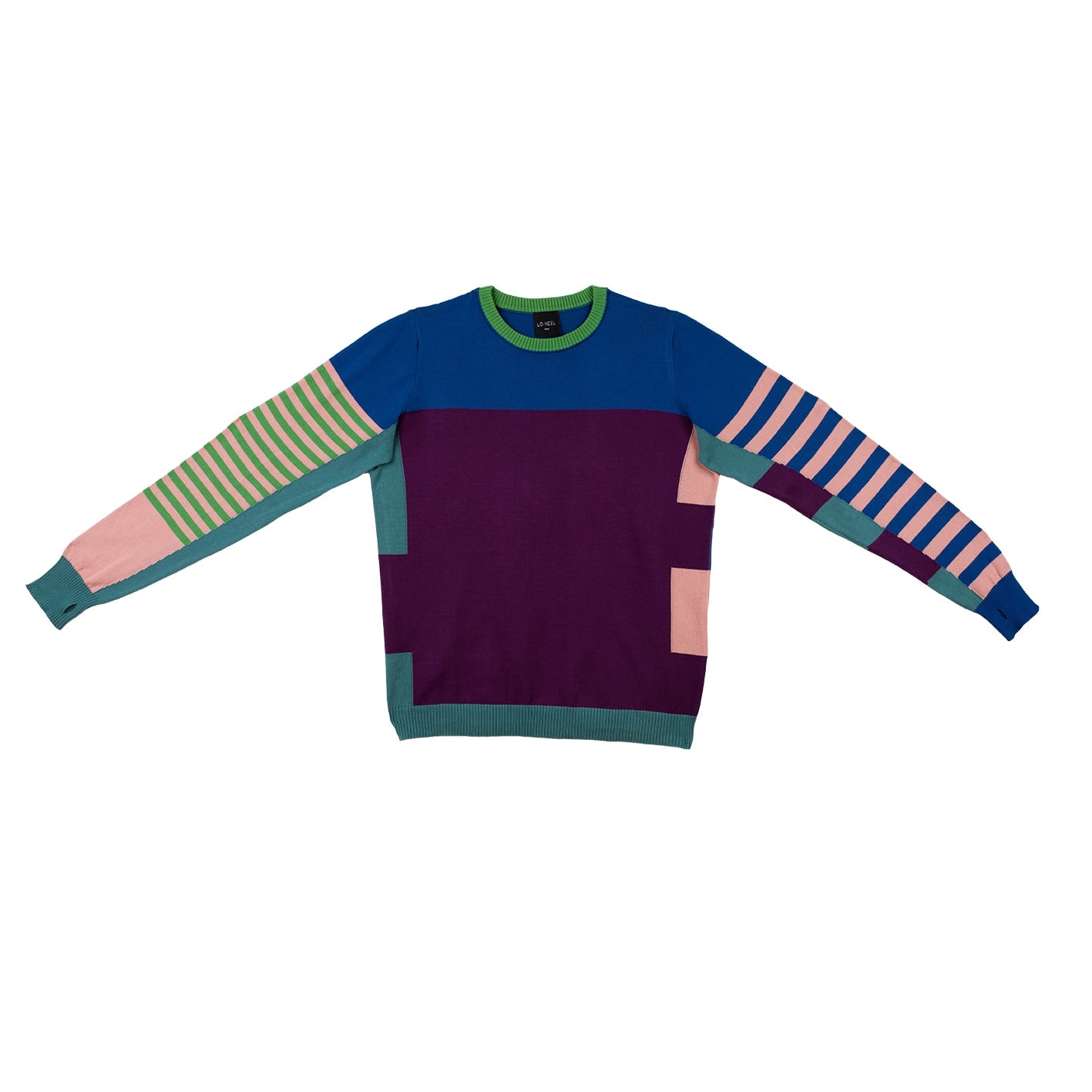 Lo Neel Women's Blue / Purple Celine Blue Sweater