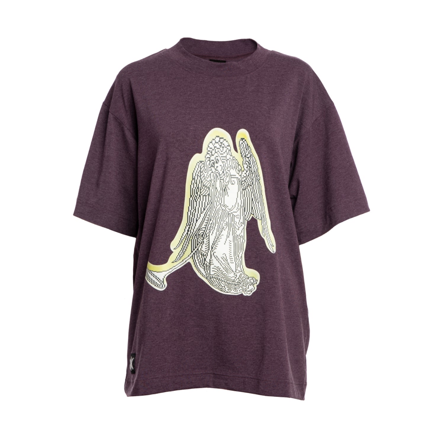 Kristel Kuslapuu Women's Pink / Purple Plum Angelsuck.jpg Tshirt In Pink/purple