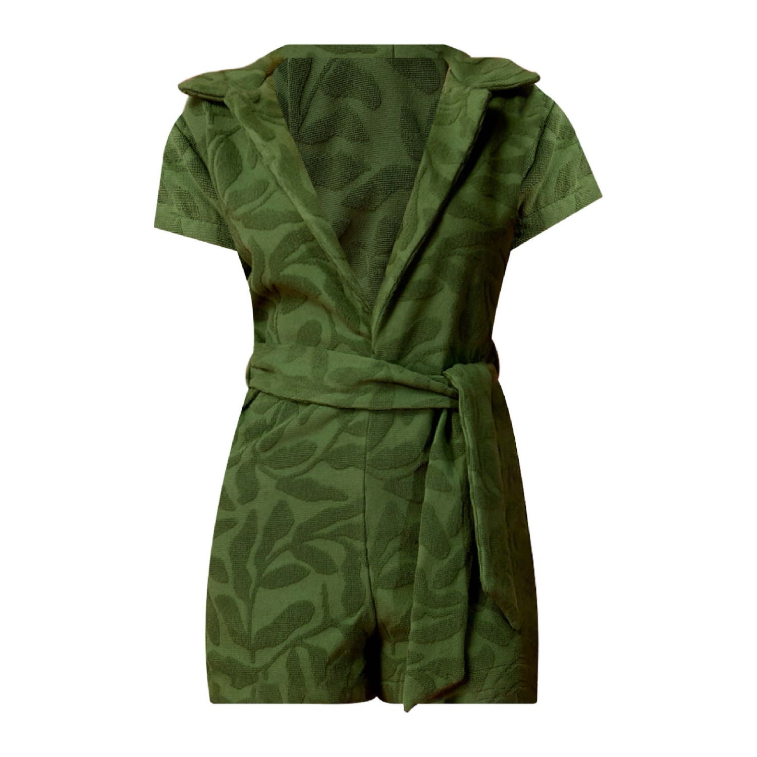 Nur Karaata Women's Green Veronica Jumpsuit In Green
