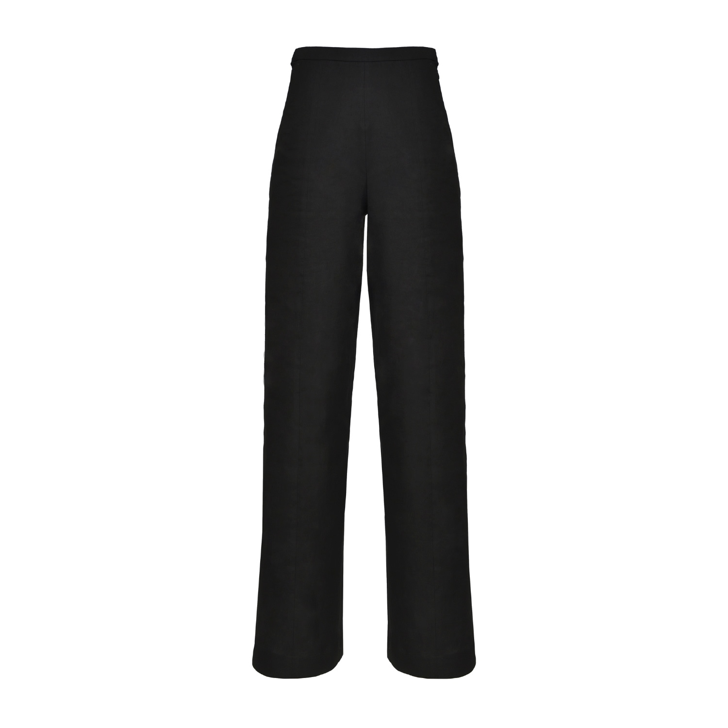 Guaja. Studio Women's Black Elise Wide-leg Linen Trousers