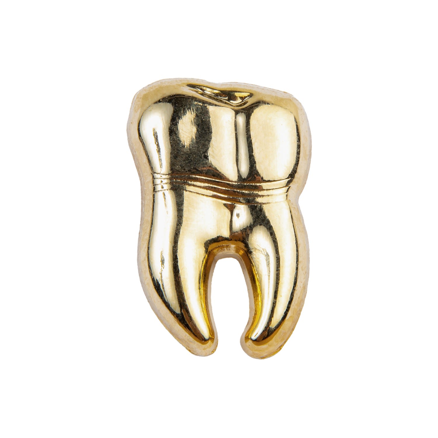 Women’s Golden Pin Tooth Make Heads Turn