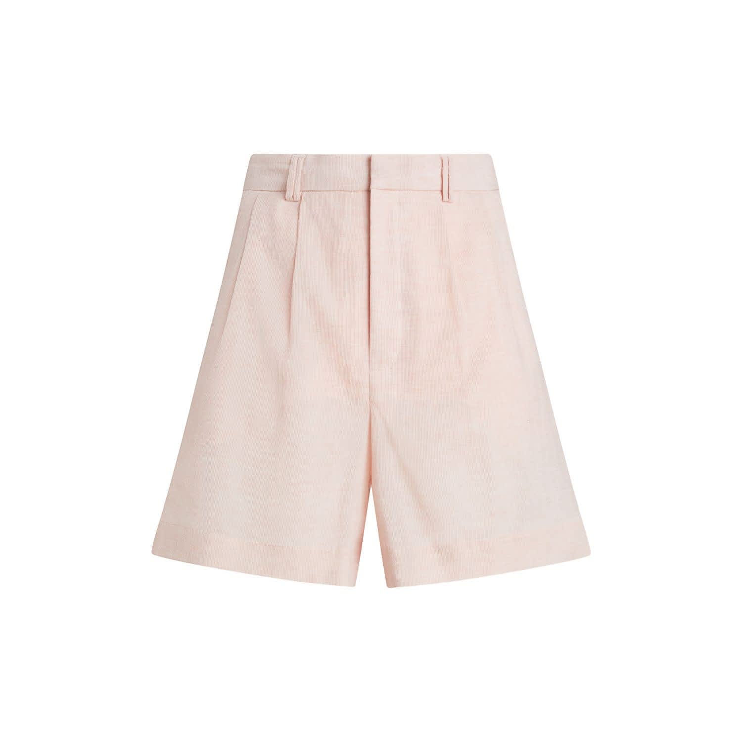 Urban Chic Pink Tailored Shorts