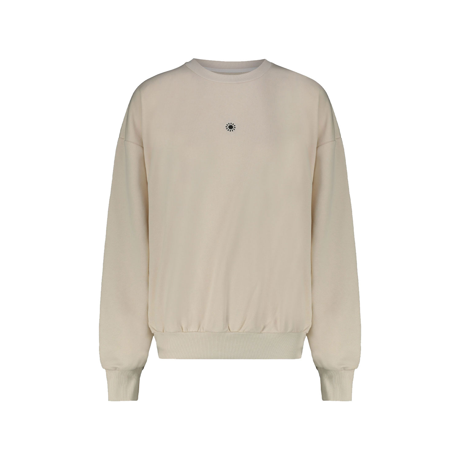 Siguelsol Women's Black Devi White Sweatshirt In Black