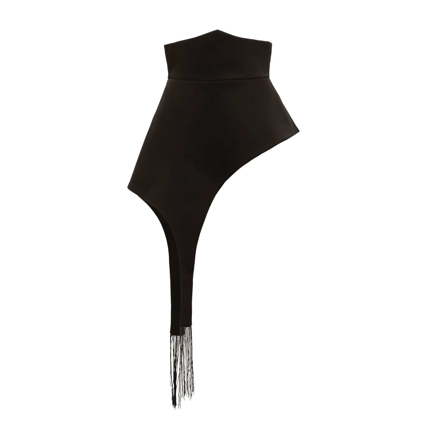 Julia Allert Women's Fashion Accent Belt With Fringe Black