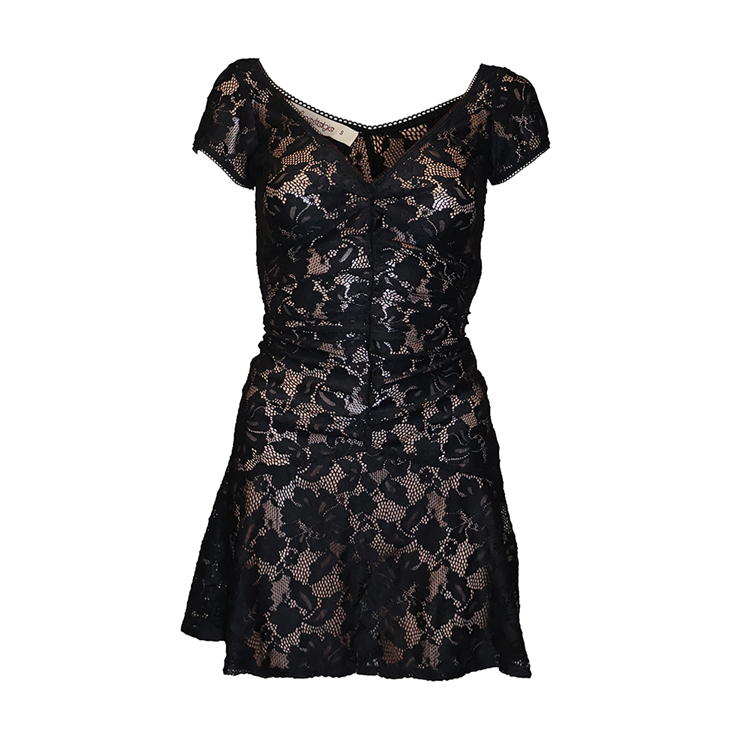 basque waist lace dress Blush Basque Waist Wedding Dress with Lace Corset and Silk Flowers  Boom  Blush