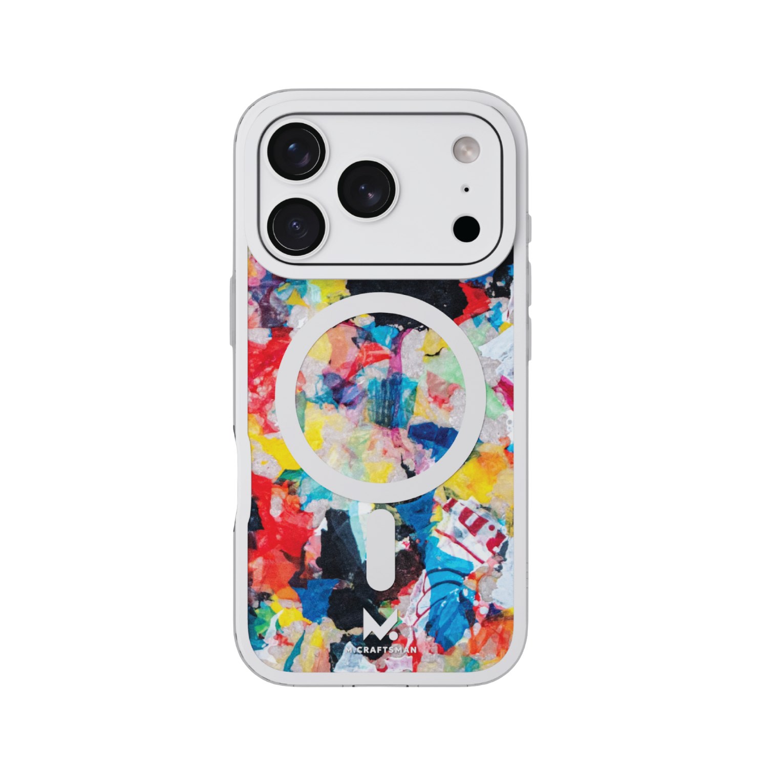 M.craftsman Mcraftsman Iphone Case With Camera Plate Combo - Confetti Art