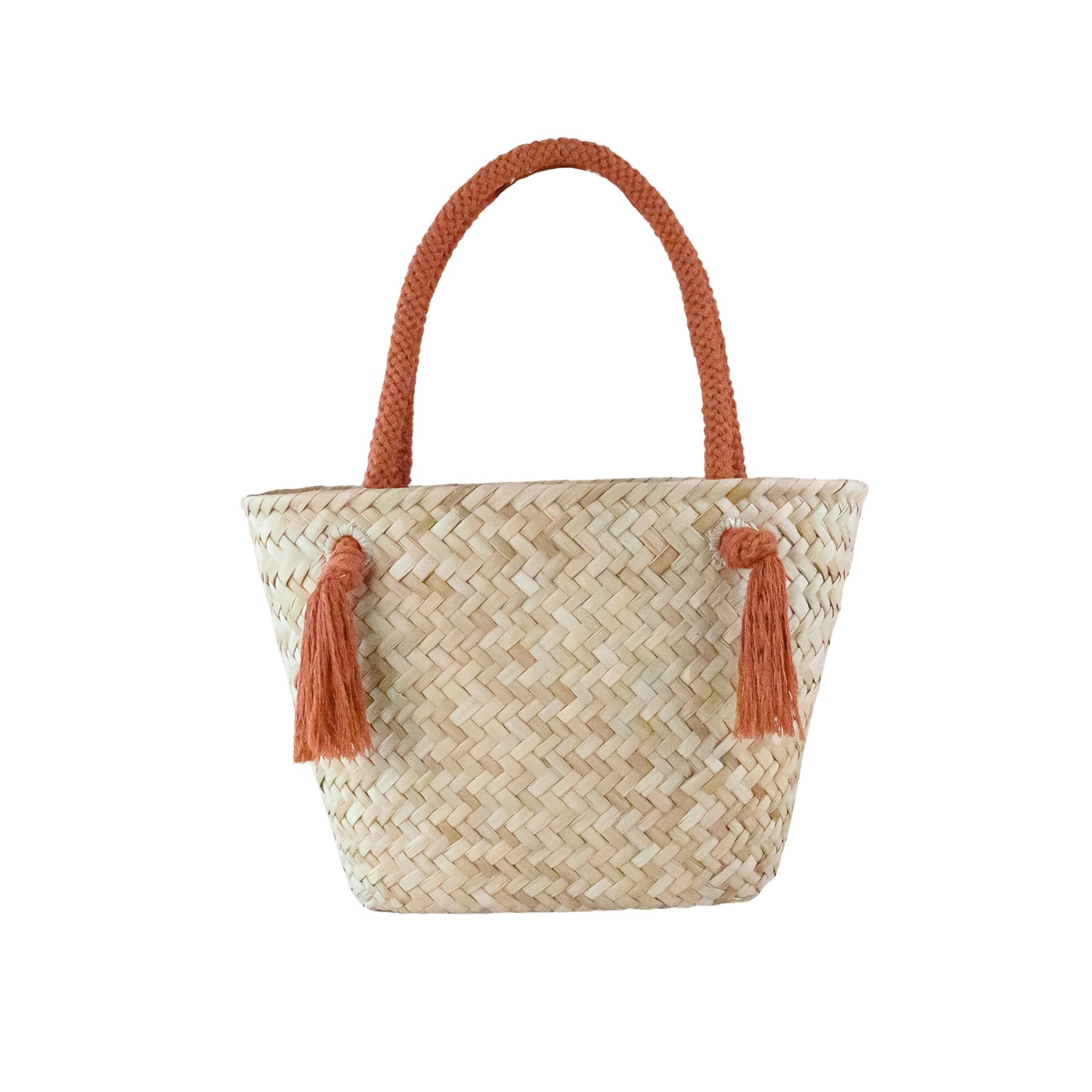 Oat Small Classic Market Tote with Braided Handles - Straw Tote Bags | Likha