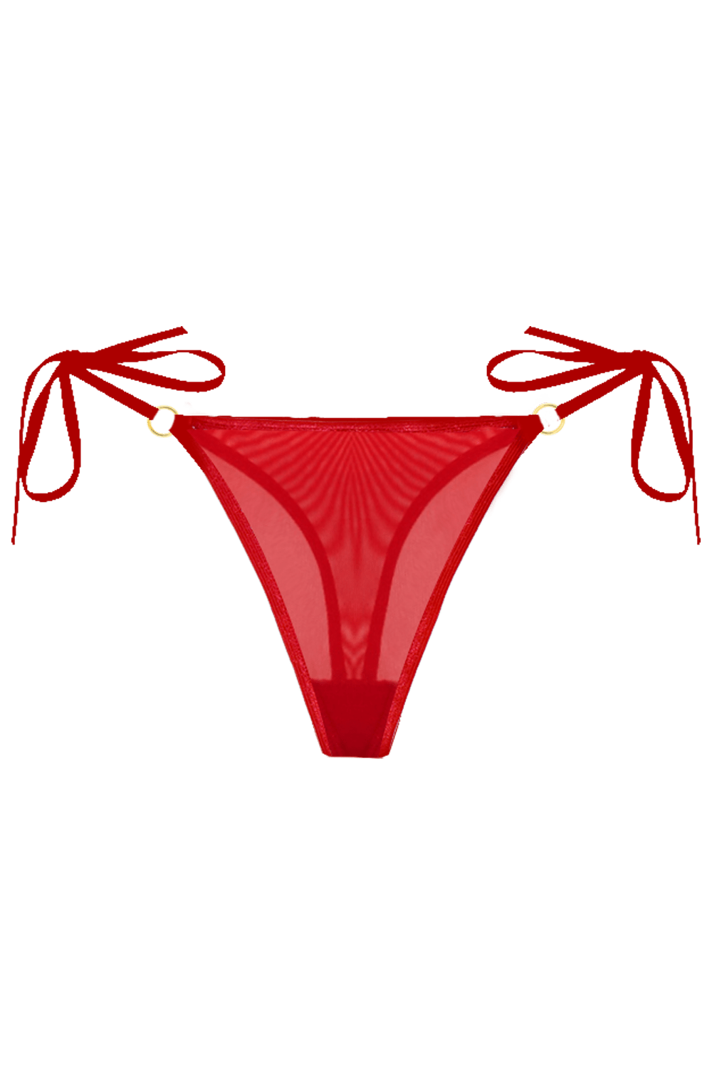 Women’s Panties Lui Mesh Red Large Boscco