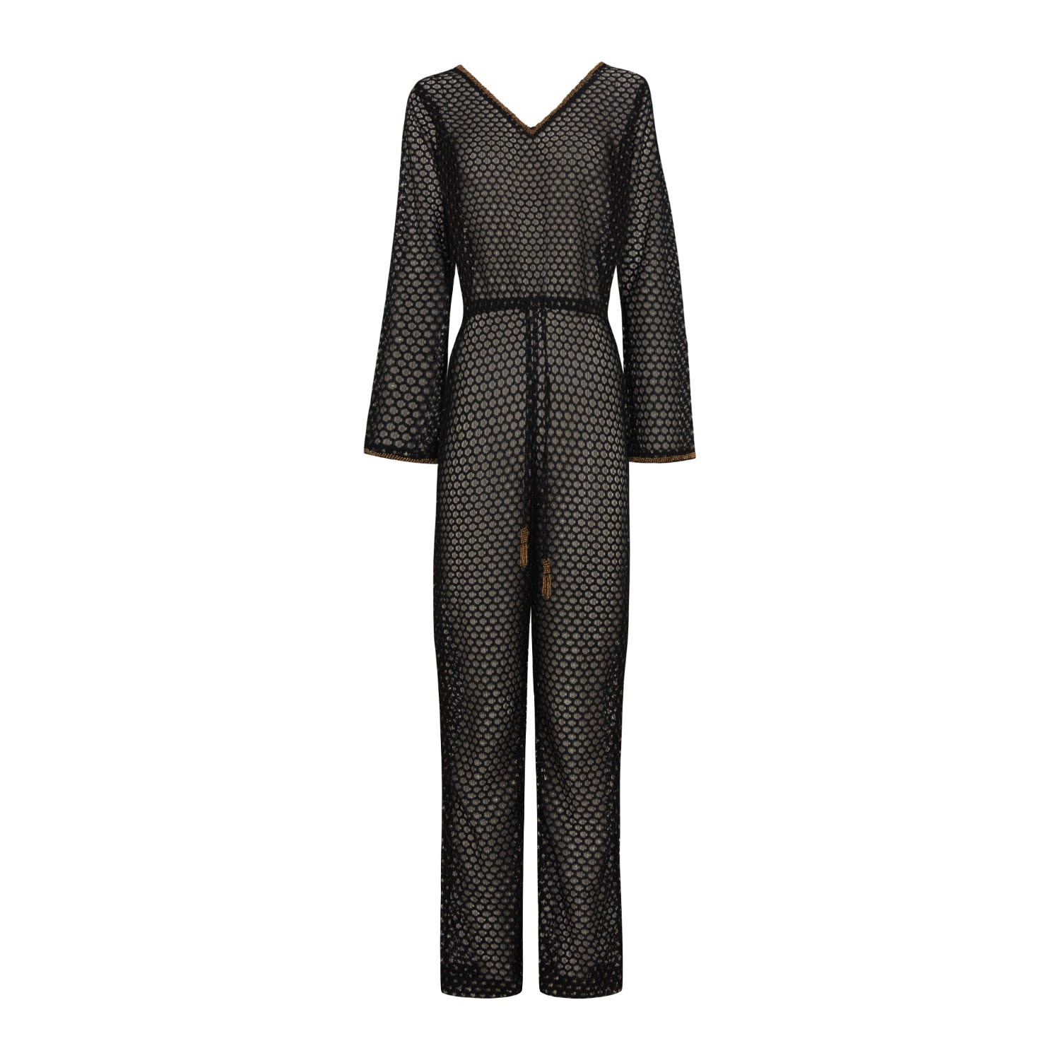 Women’s The Cleo Jumpsuit - Black One Size House of Dharma