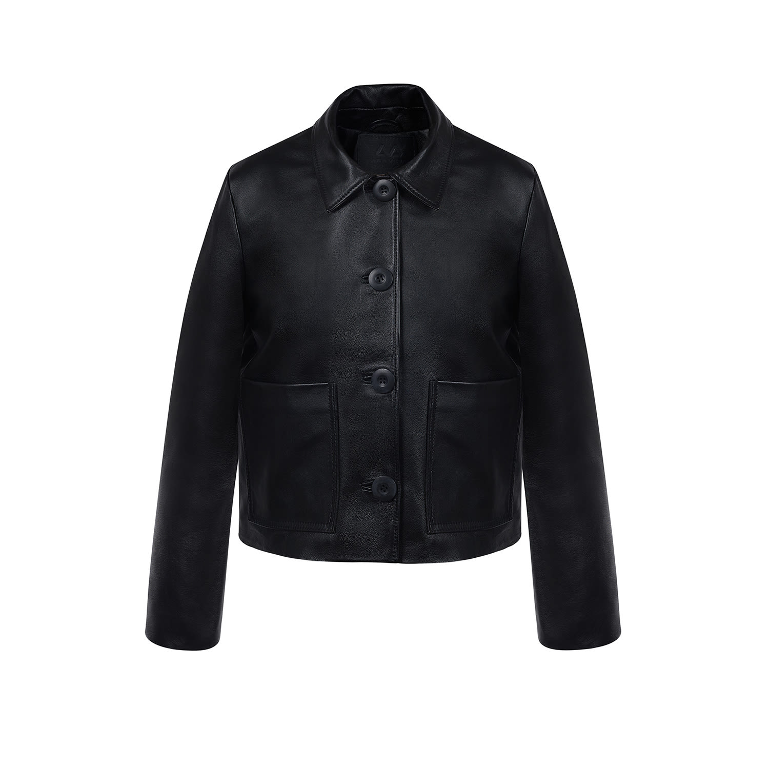 A&a Vesa Women's Genuine Leather Jacket - Black